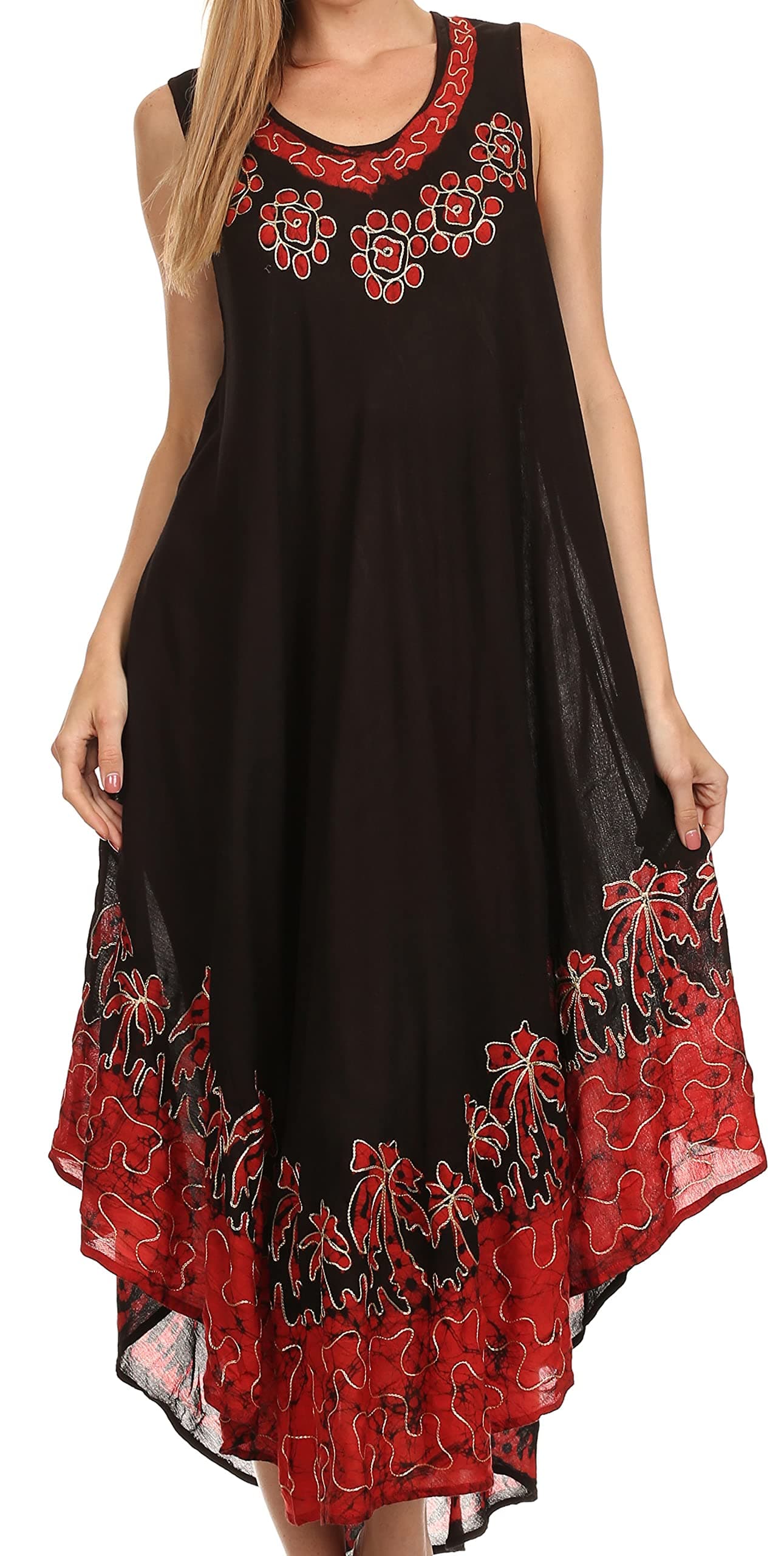 Sundari Caftan Tank Dress/Cover Up