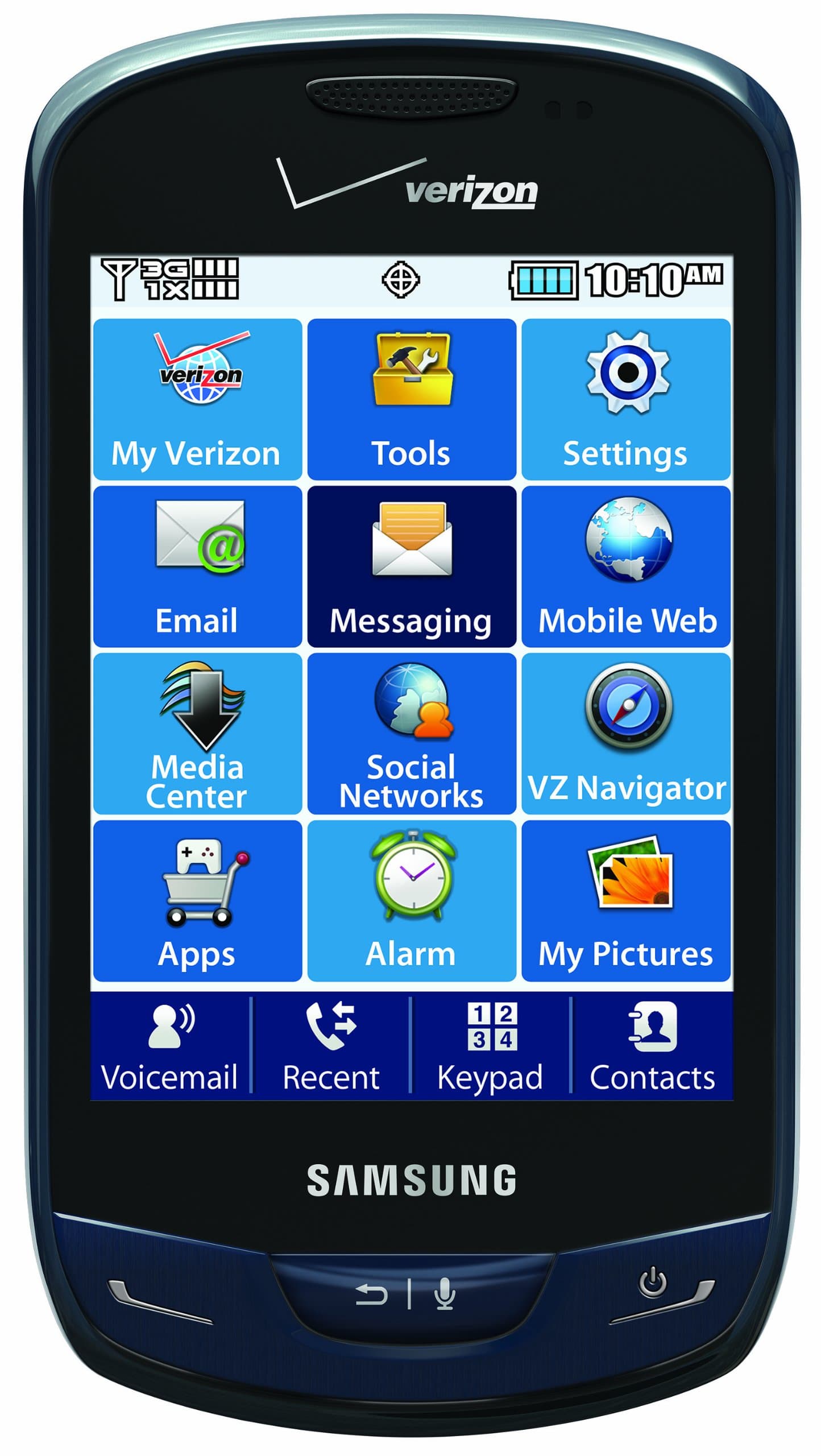 Samsung Brightside, Sapphire Blue (Verizon Wireless)