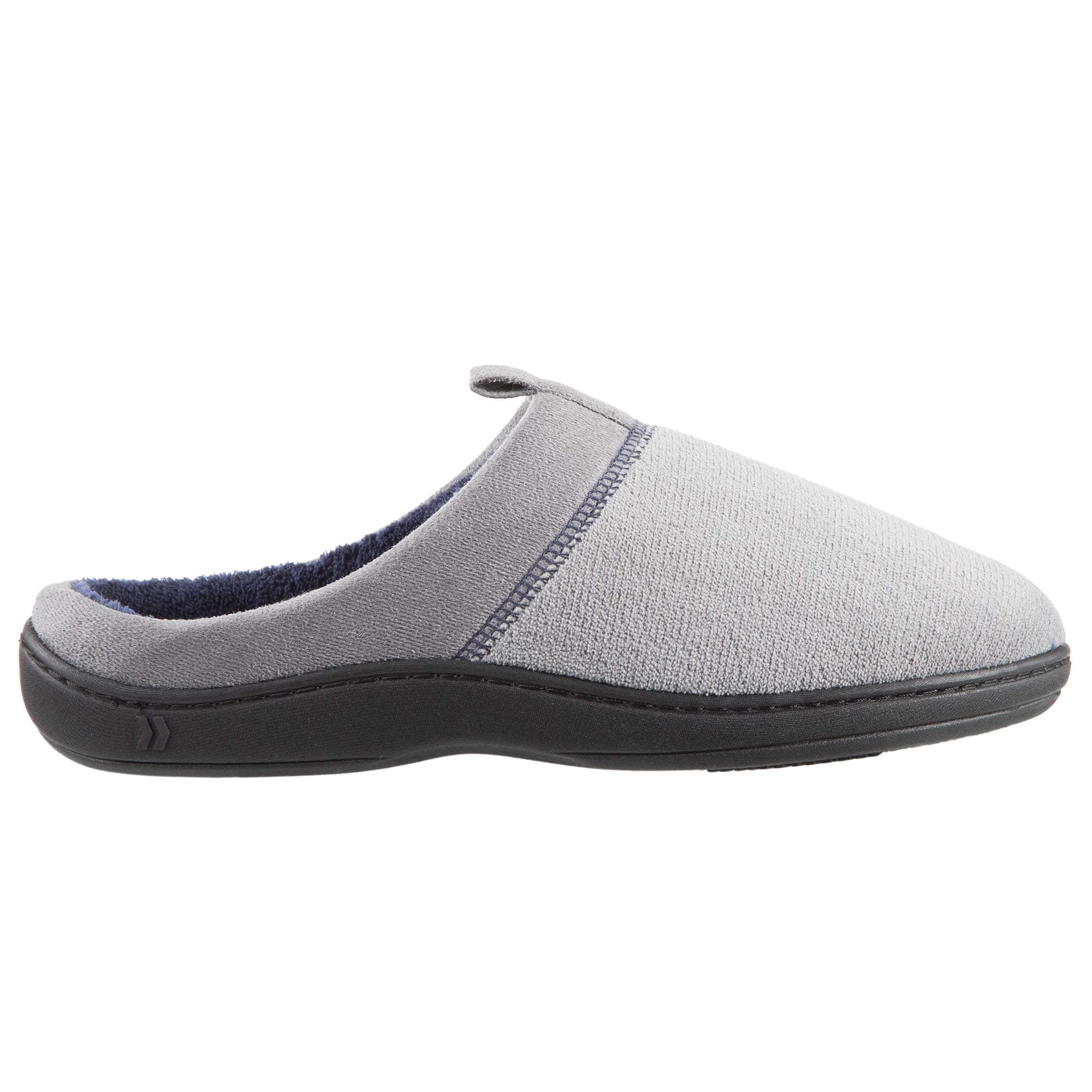 Isotoner Men's Indoor/Outdoor Slip-on Microterry Jared Clog Slippers with Memory Foam ComfortSlipper