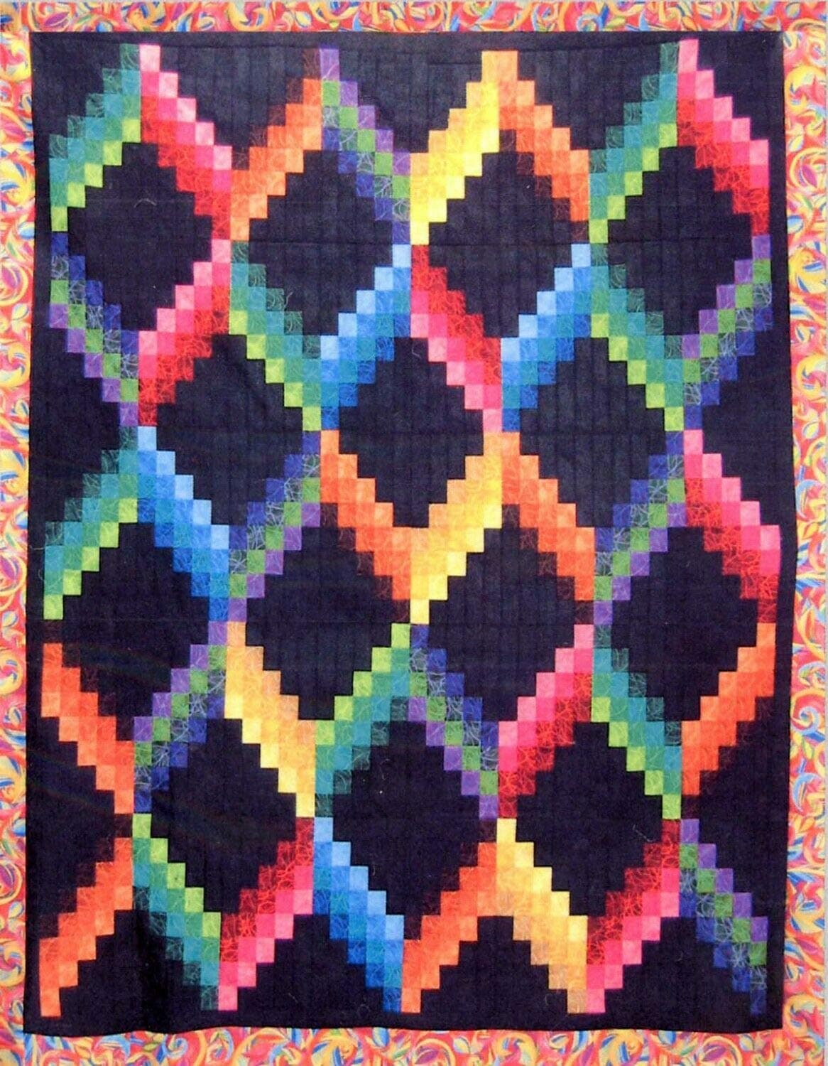 Pattern~Color Falls~2 1/2" Strips Design by Cozy Quilt Design~Jelly Roll,