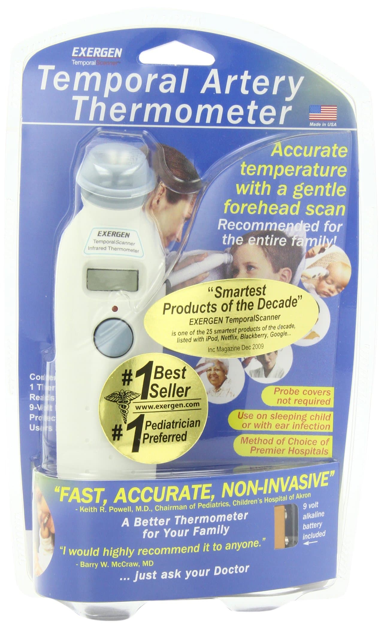 Digital Thermometer, Temporal Scanner 1 Thermometer