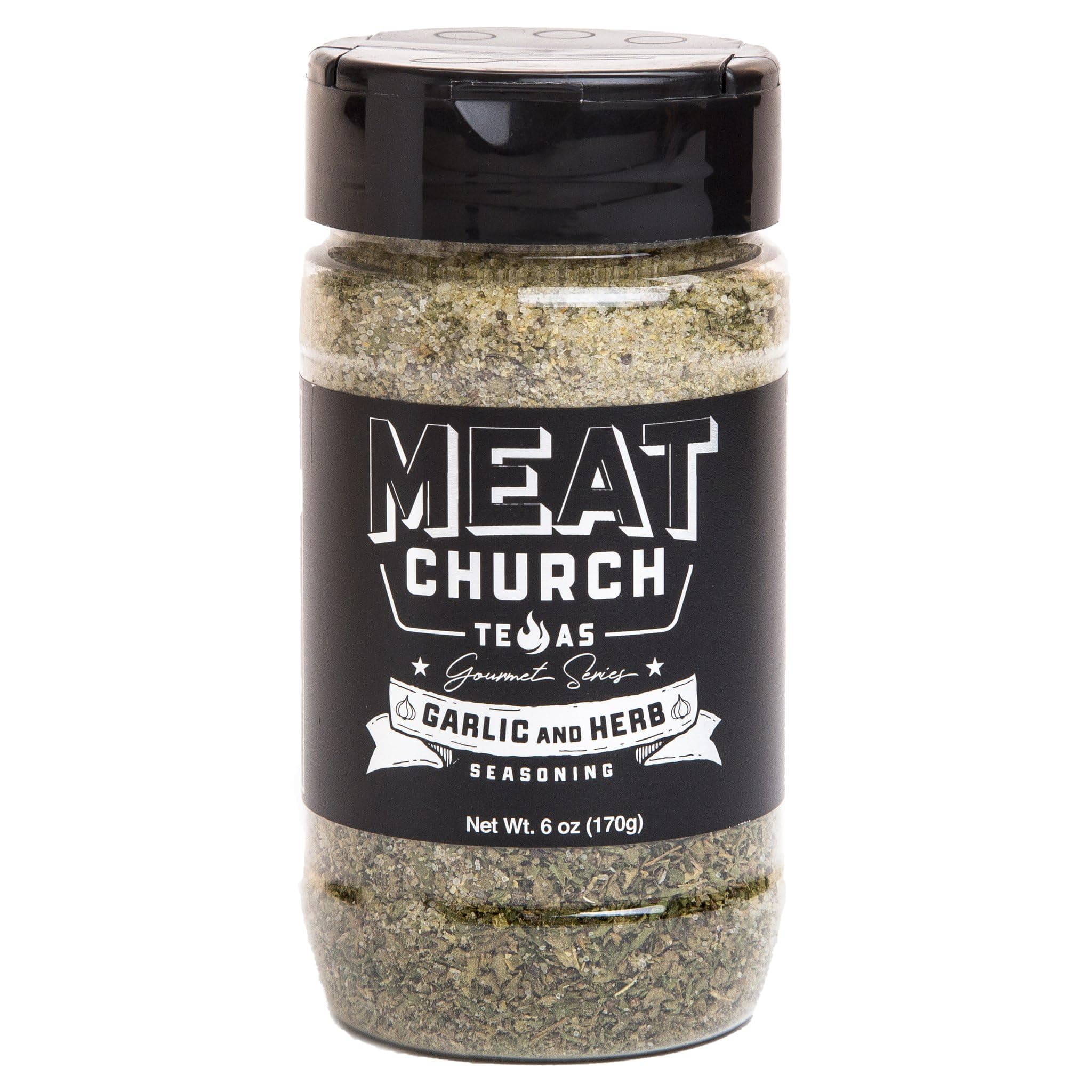 Meat Church Gourmet Garlic & Herb Seasoning 6oz.
