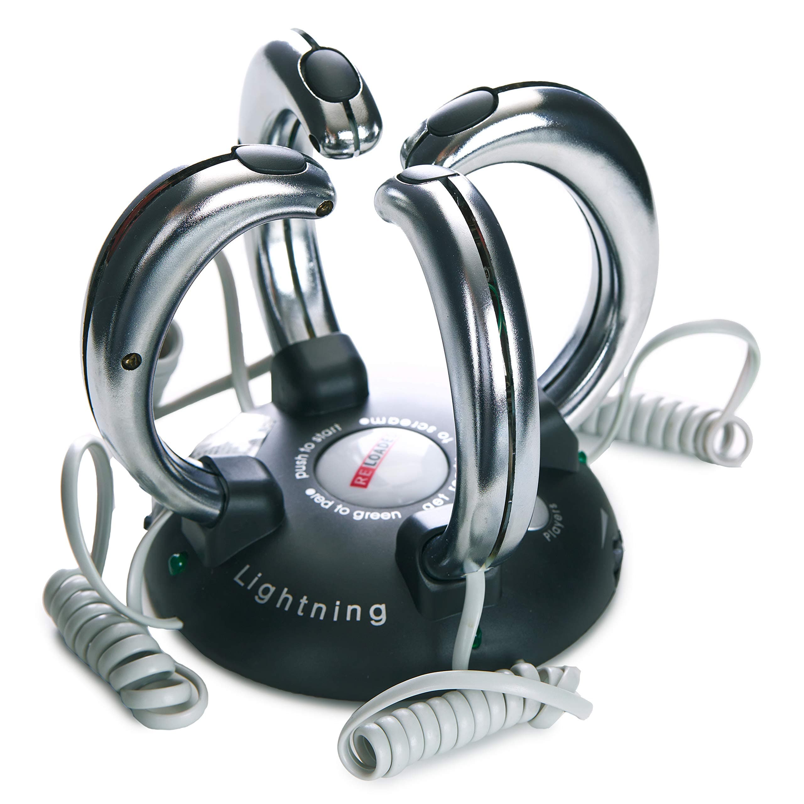 Lightning Reaction Reloaded | Extreme Shocking Game With Electro-Punishment | The Most Thrilling Reaction Game Ever, Black