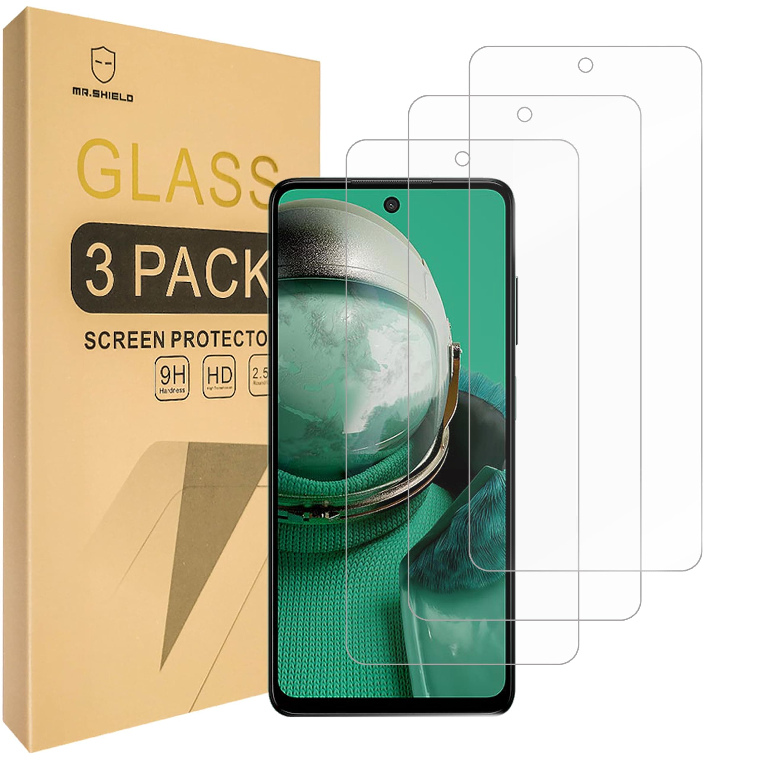 Screen Protector compatible with HMD Pulse/Pulse+ / Pulse Pro [3-PACK] [Tempered Glass] [Japan Glass with 9H Hardness]