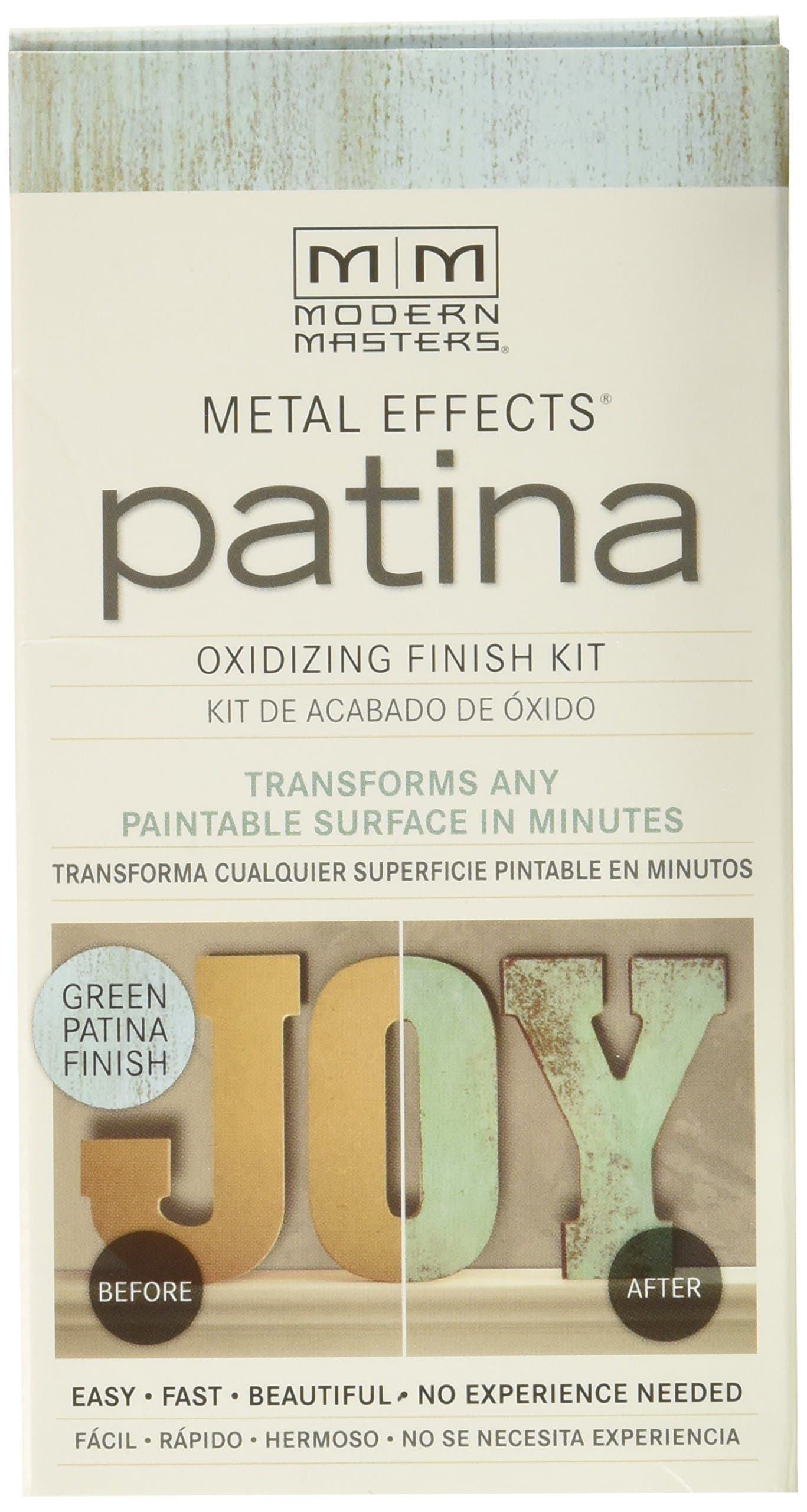 Testors MM3062-70 Modern Masters Metal Effects Oxidizing Finish Kit-Green Patina