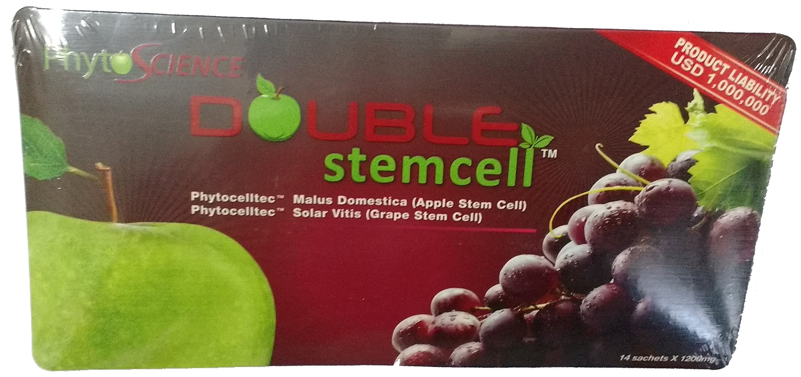 (Swiss quality Formula) 1x Phytoscience PhytoCellTec Apple Grape Double StemCell stem cell anti aging by PhytoScience