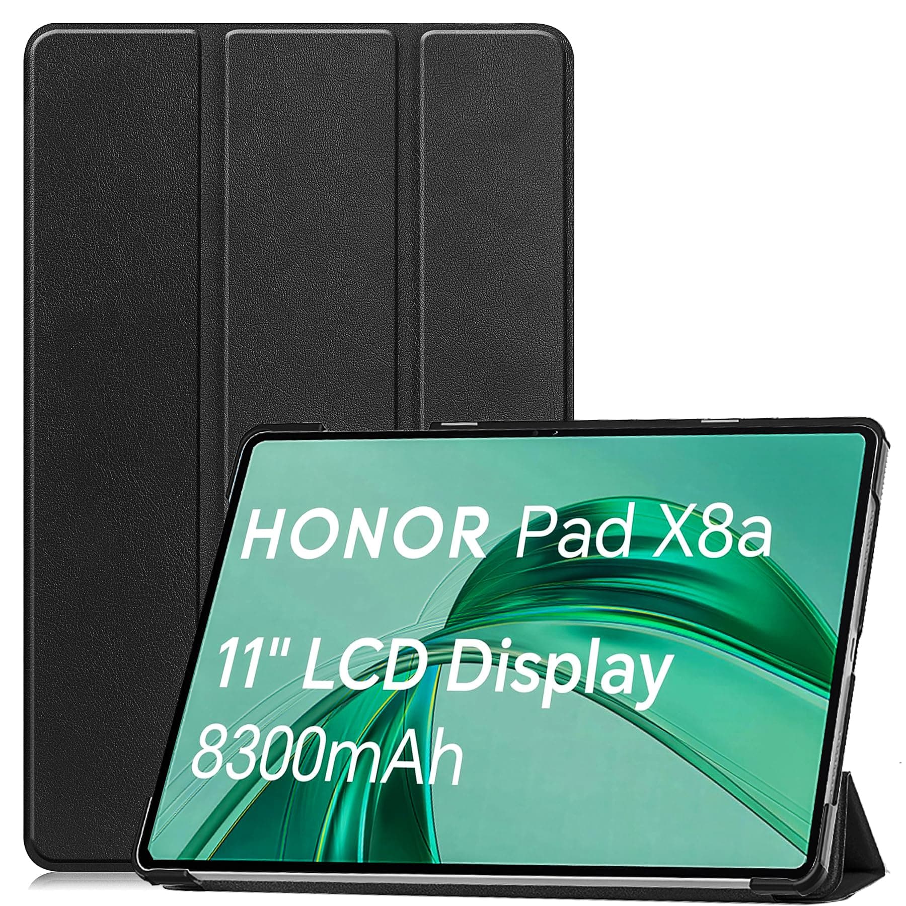 YRH for Honor Pad X8a Case 11 inch 2024, Slim Light Hard Shell Protective for Honor X8a Tablet Case (Black)