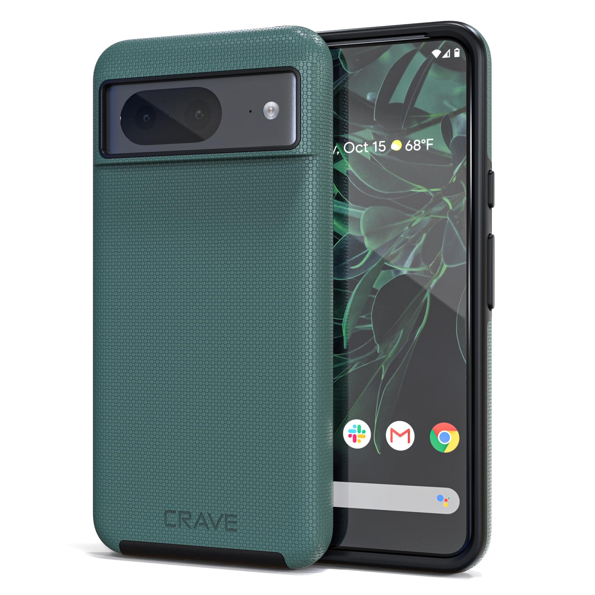 Crave Dual Guard Case for Google Pixel 8, Dual Layer Shockproof Protection Case for Google Pixel 8 - Forest Green