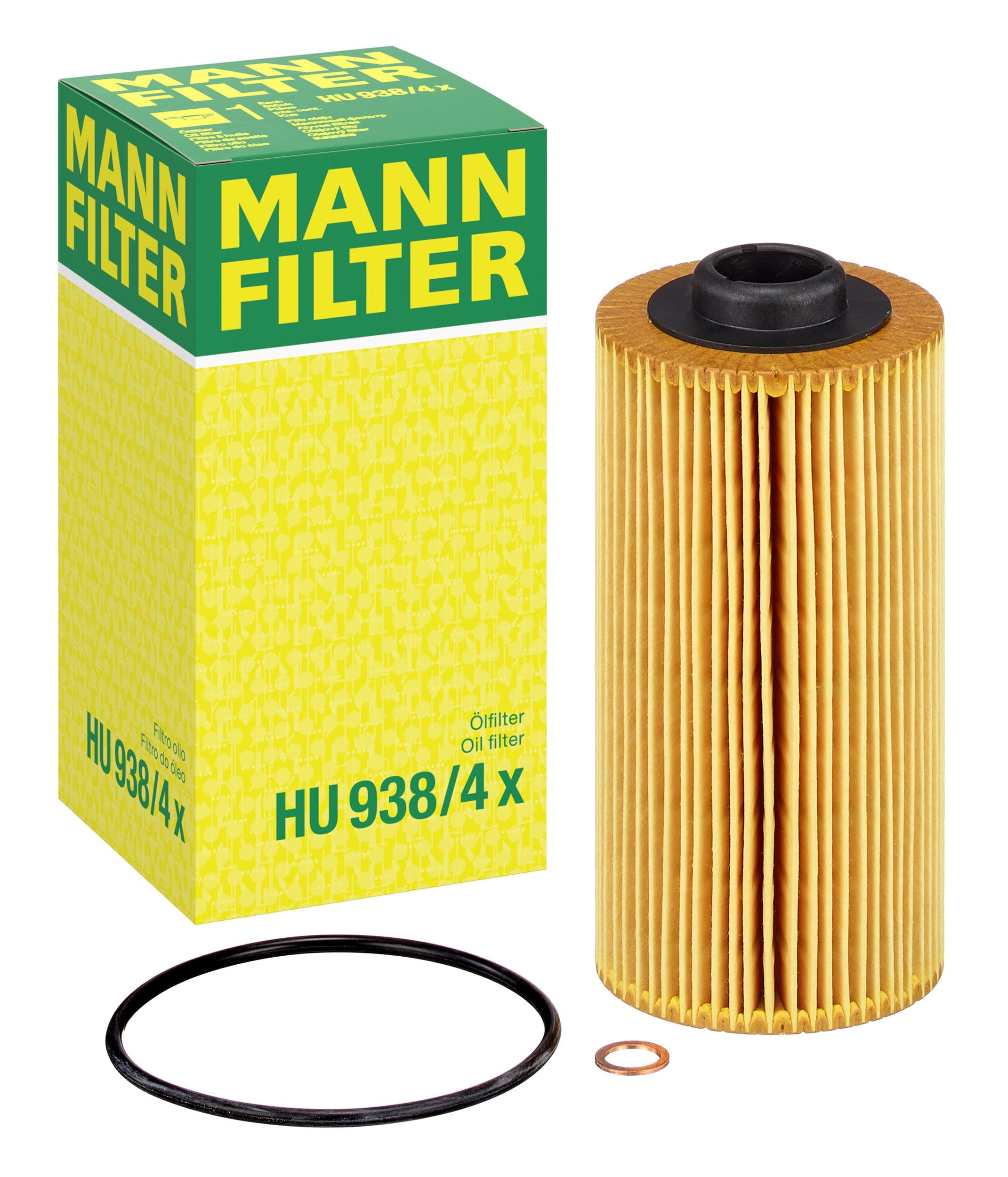 Mann Filter Oil Filter Element - HU938/4X