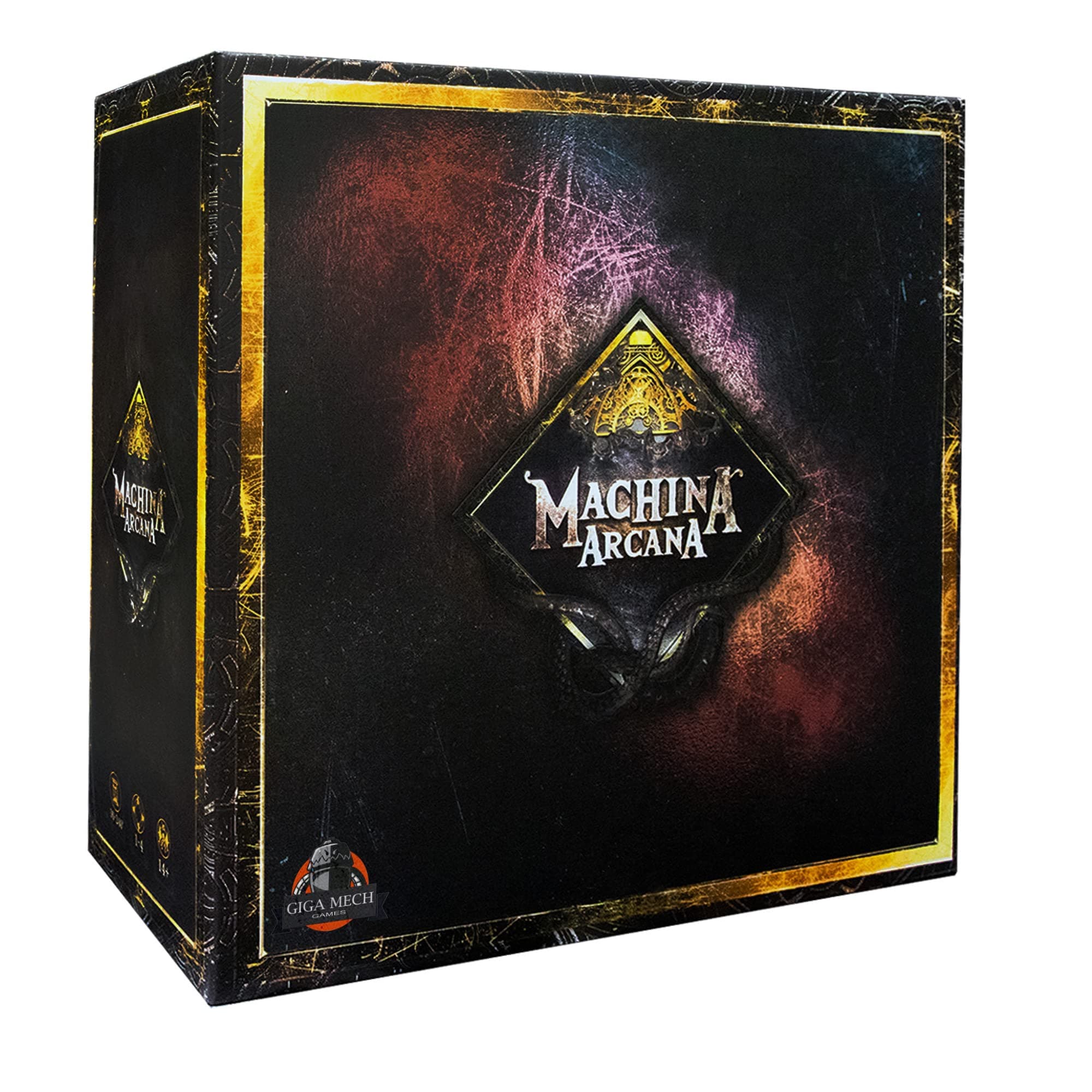 Giga Mech Games Machina Arcana: A Cooperative Horror Adventure Board Game for 1-4 Players
