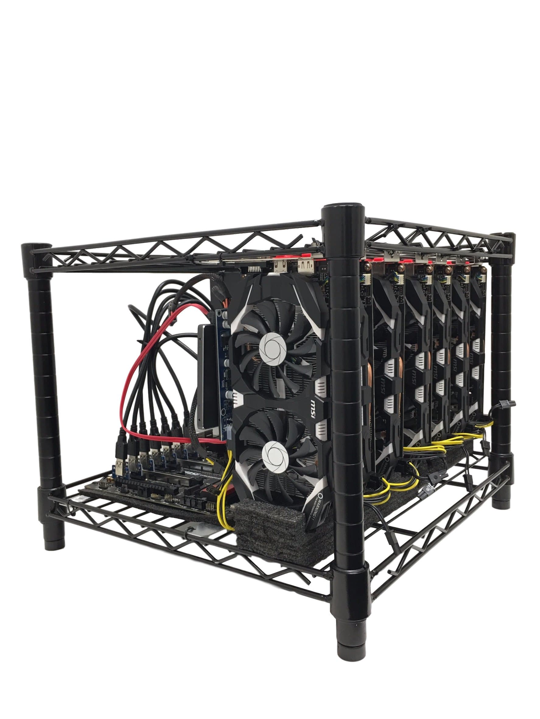160 MH/s GPU Mining Rig for Ethereum, Monero, ZCash, etc
