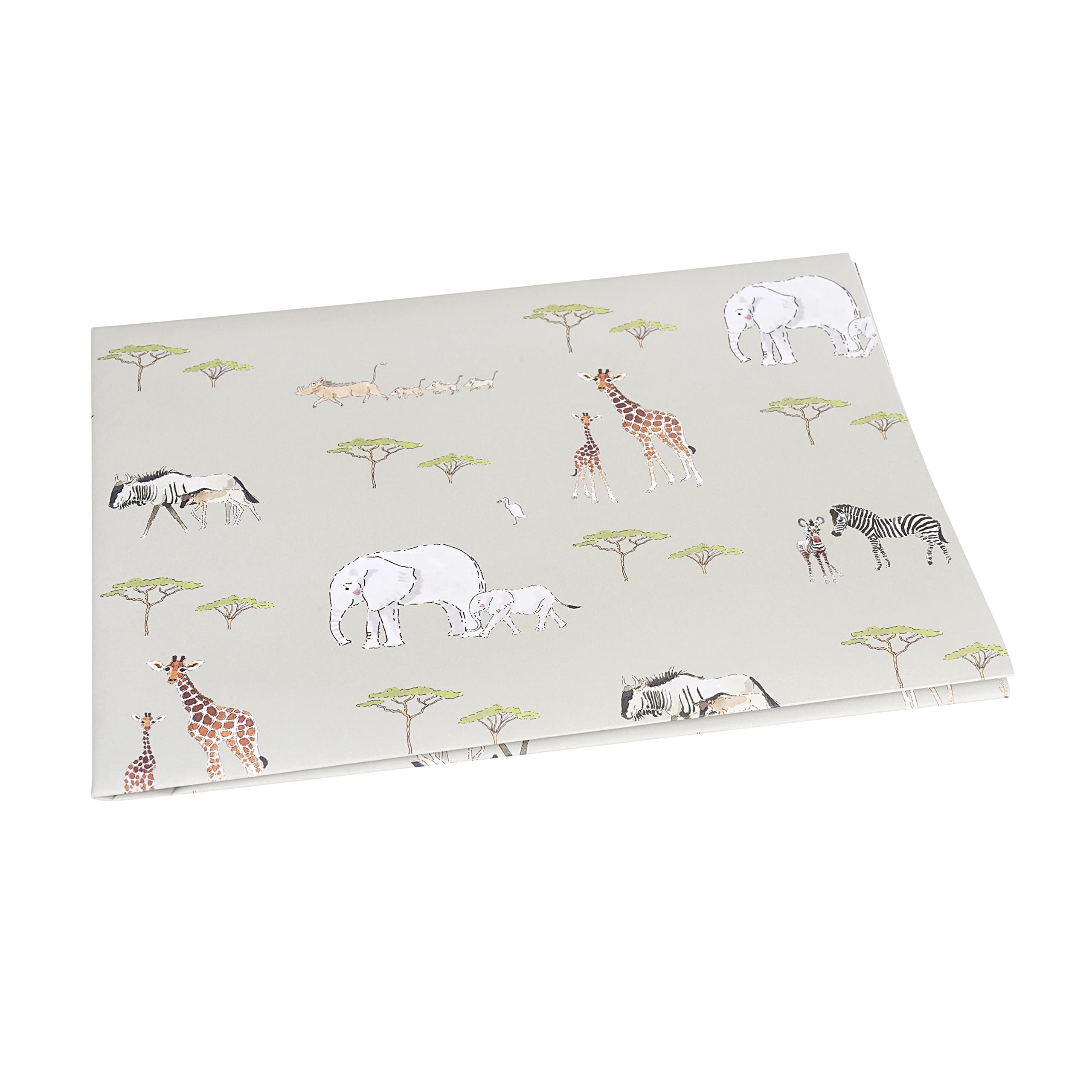 Sophie Allport Flat Gift Wrap - Safari Design