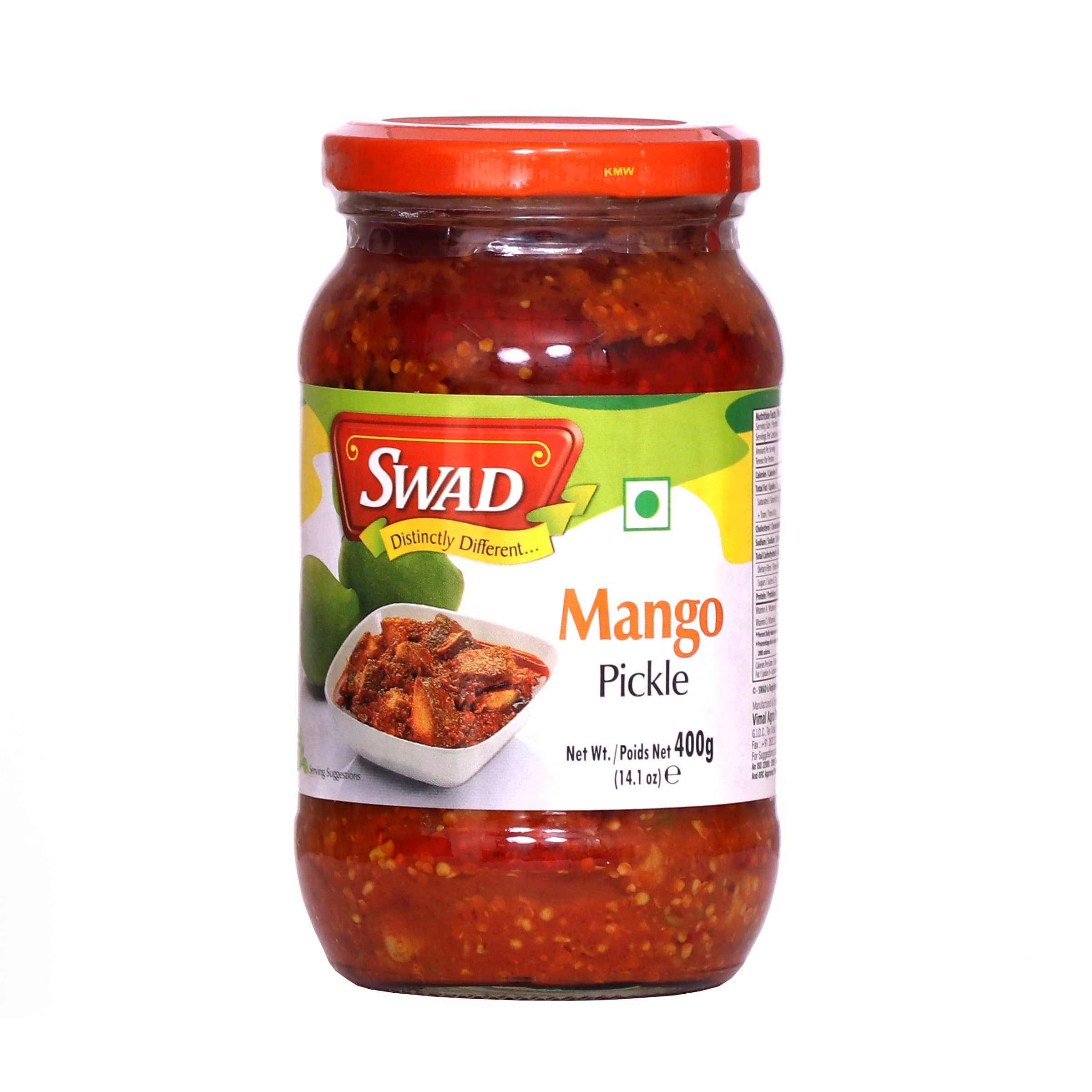 SWAD PICKLE MANGO 400GM X 12PCS