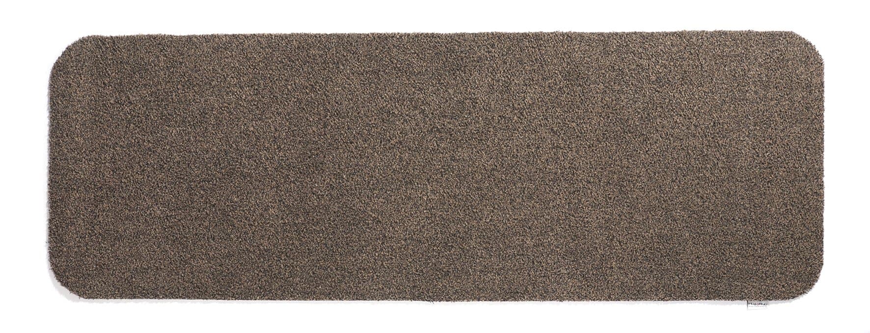 Dirt Trapper, Washable Door Mat, Square Corners, 94cm x 400cm Nut Brown