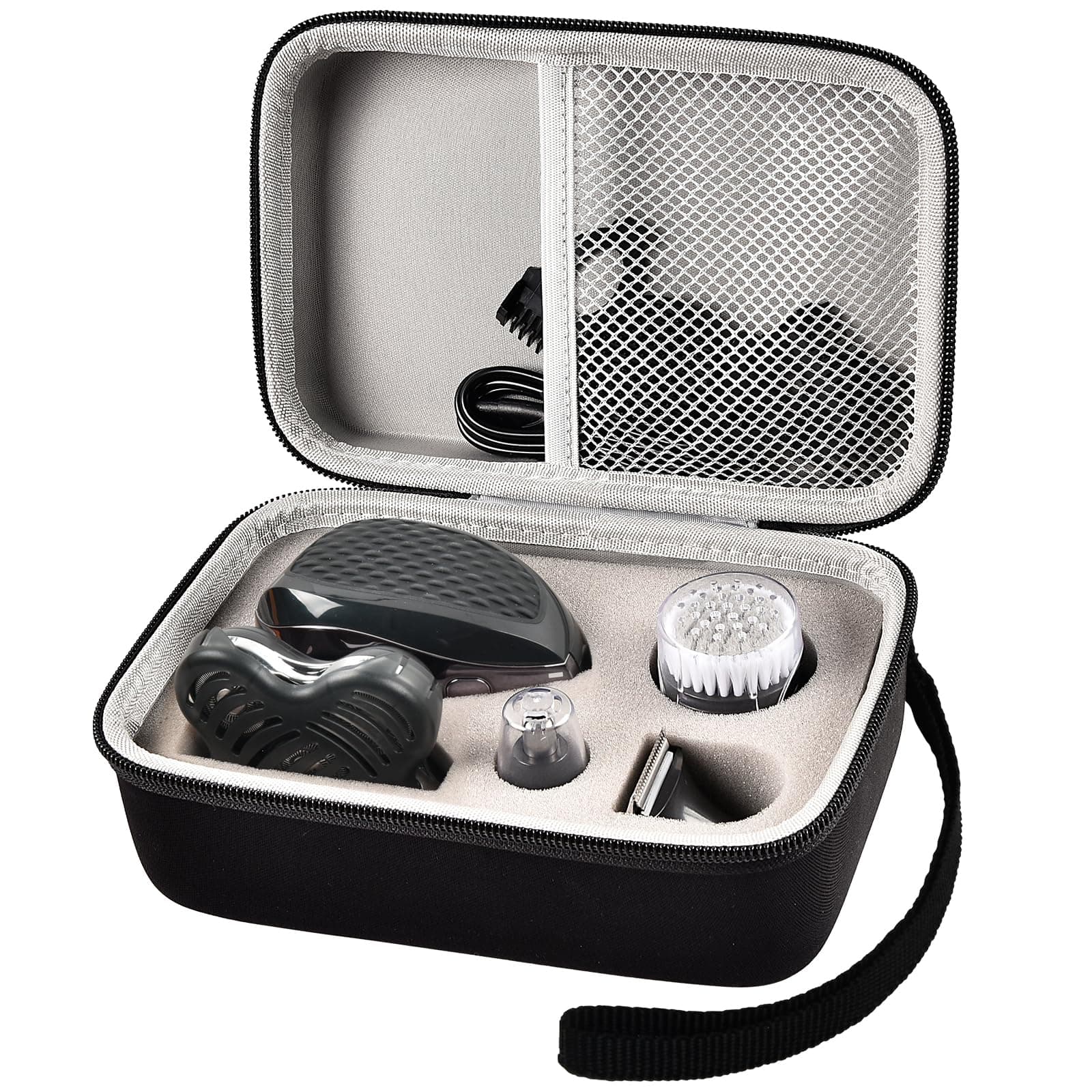 Boobowl Head Shaver Case for Remington Balder Pro Head Shaver, Hair Clipper Storage Holder for SHPAVVER/for Freebird/for Cyruzi Bald Men's Trimmer, Blades, Nose Trimming and More (Bag Only)