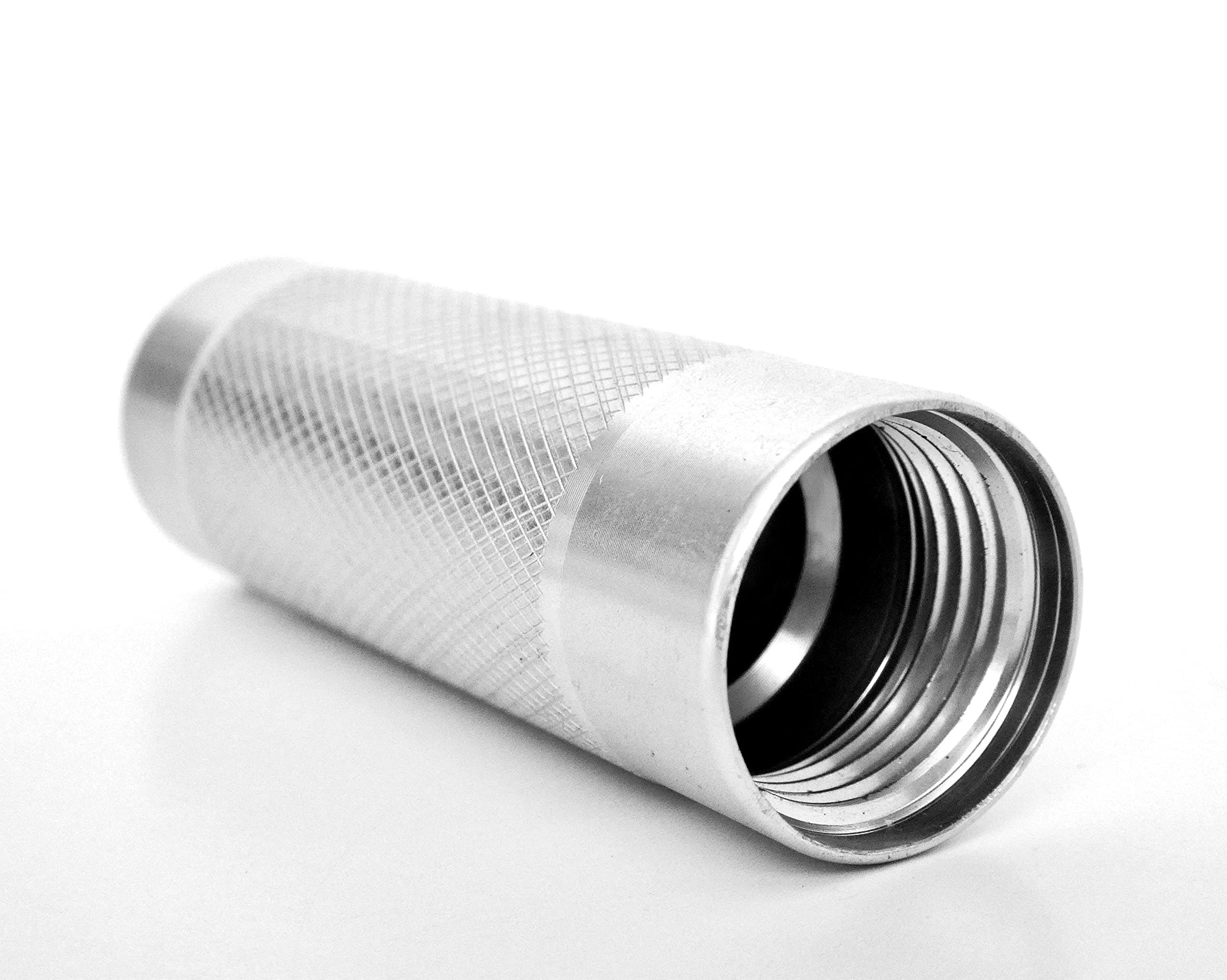 Replacement Aluminum Charger Holder for Whipped Cream Dispenser, Silver