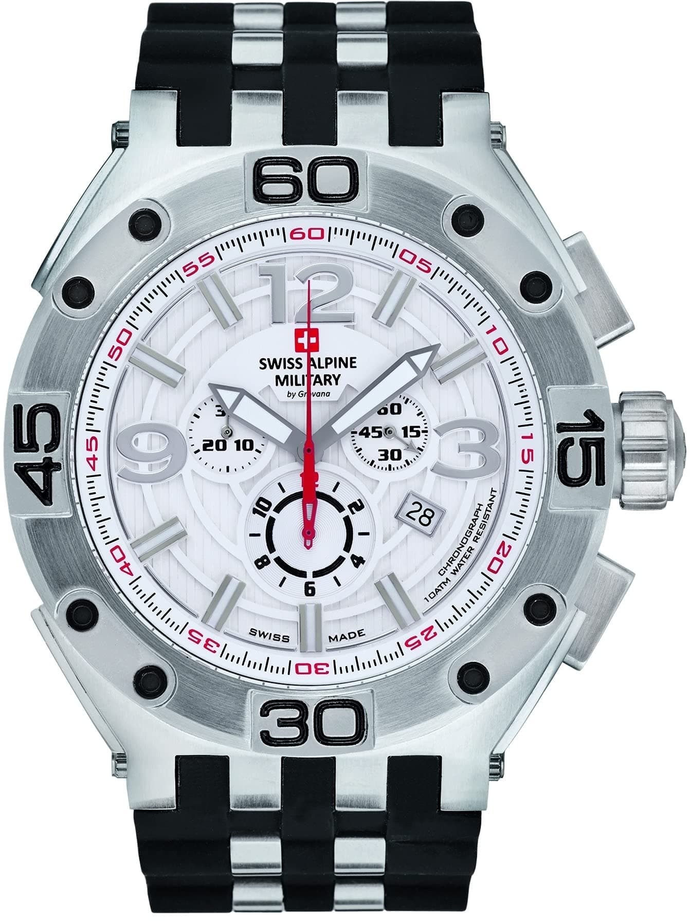 swiss alpine militarySwiss Alpine Military 7032.9832 Heren horloge 50 mm