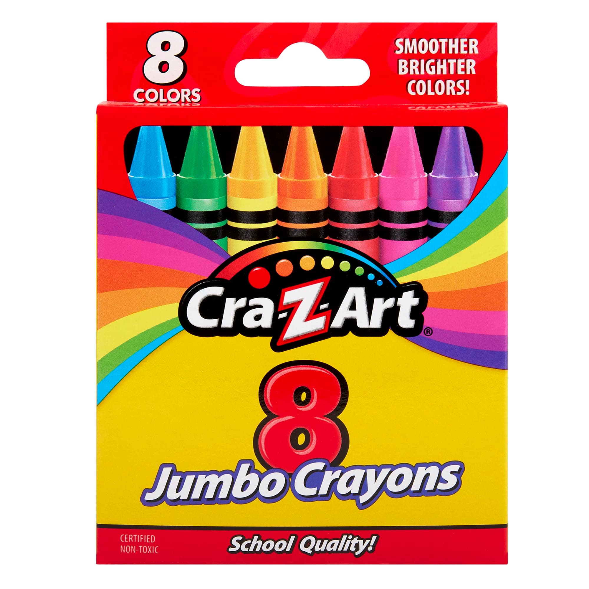 Cra-Z-art Jumbo Crayons, 8 Count (10203) by Cra-Z-Art