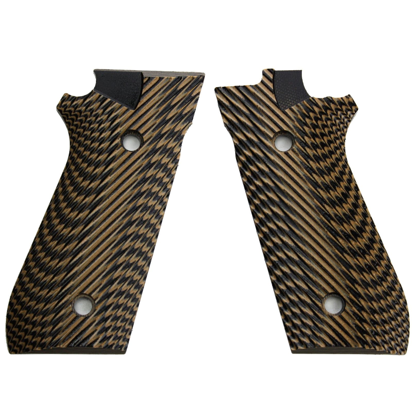 Taurus PT92 Grips Cross Hatch G10 Grips fit PT 92 Taurus with Decocker ONLY