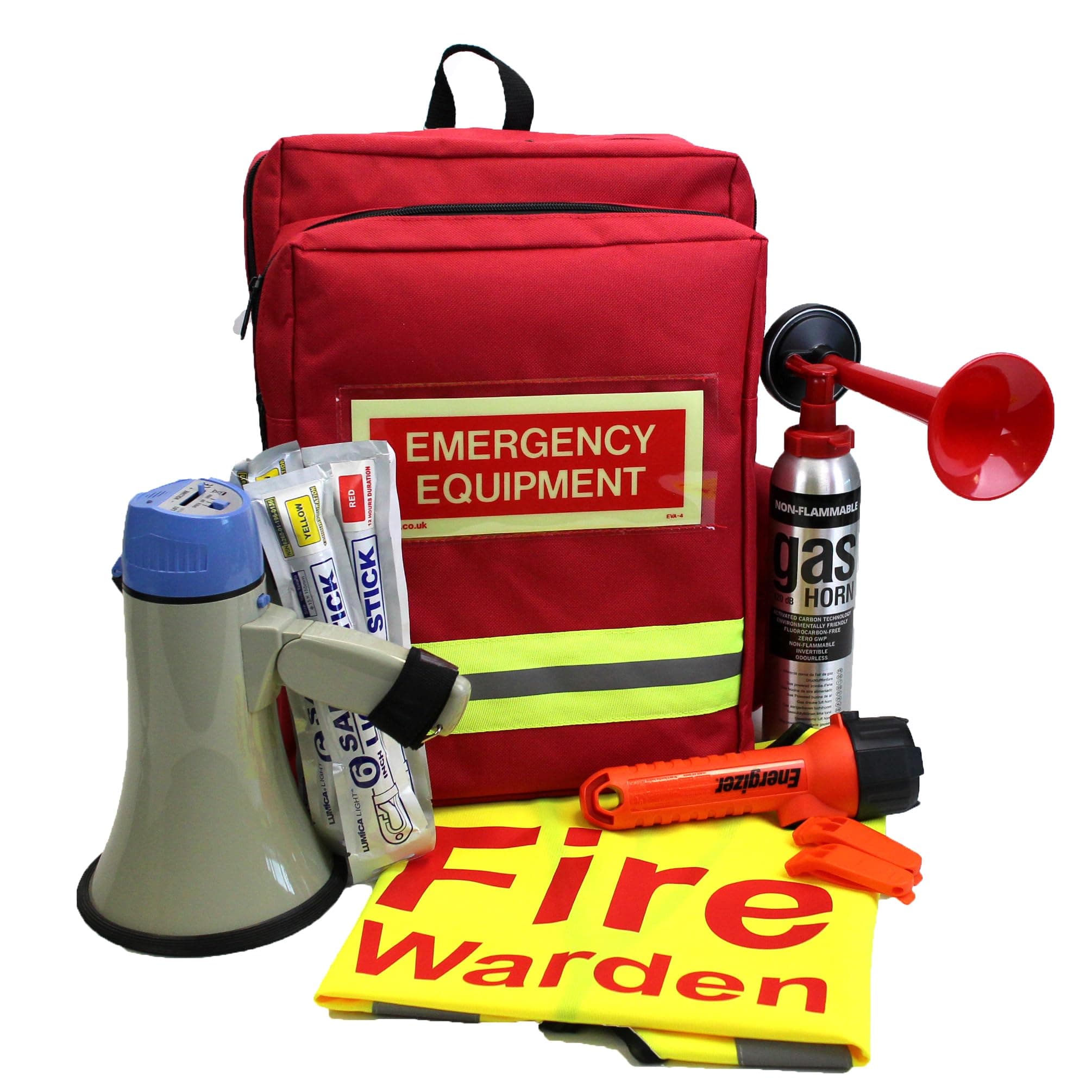 EVAQ8 Fire Warden Kit - A Compact Kit Supplied in a Backpack