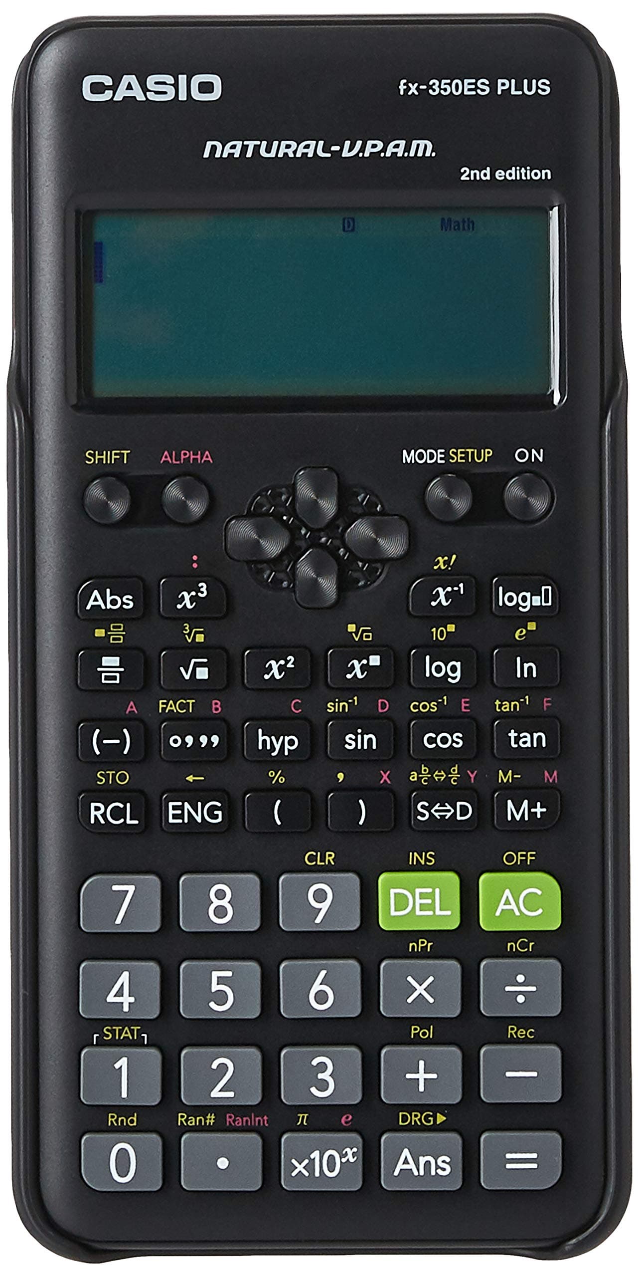 FX-350ES Plus Scientific Calculator - Scientific - 252 Functions, School and Graphic Calculator