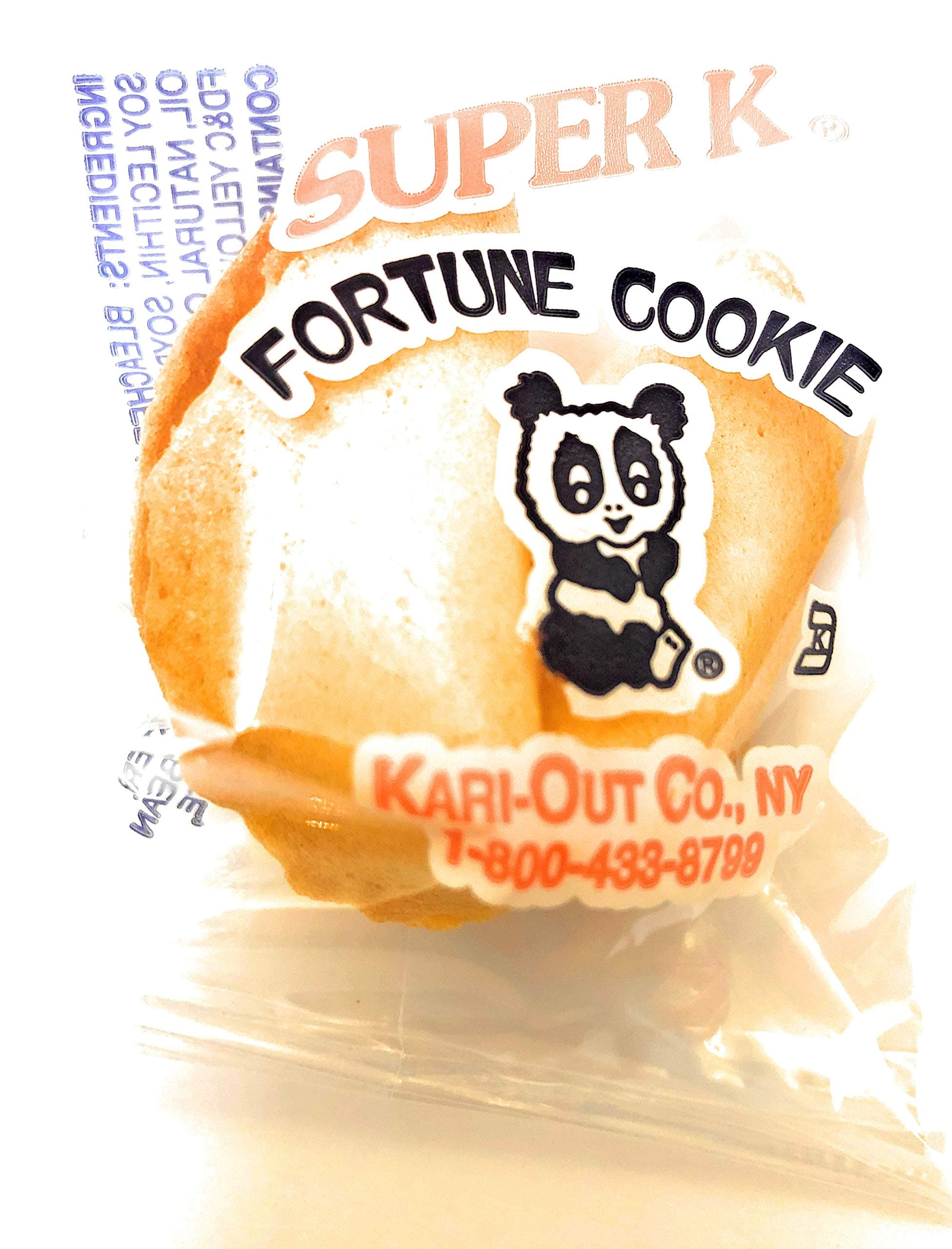 Super K Panda Fortune Cookies by NVM Trading - Pack of 50