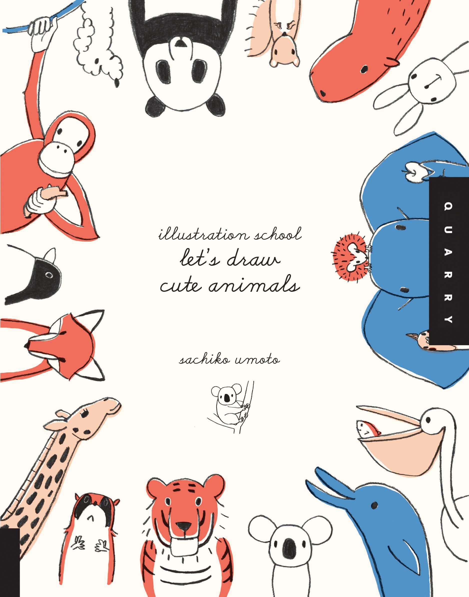 Illustration School: Let's Draw Cute Animals Paperback – Illustrated, October 1, 2010