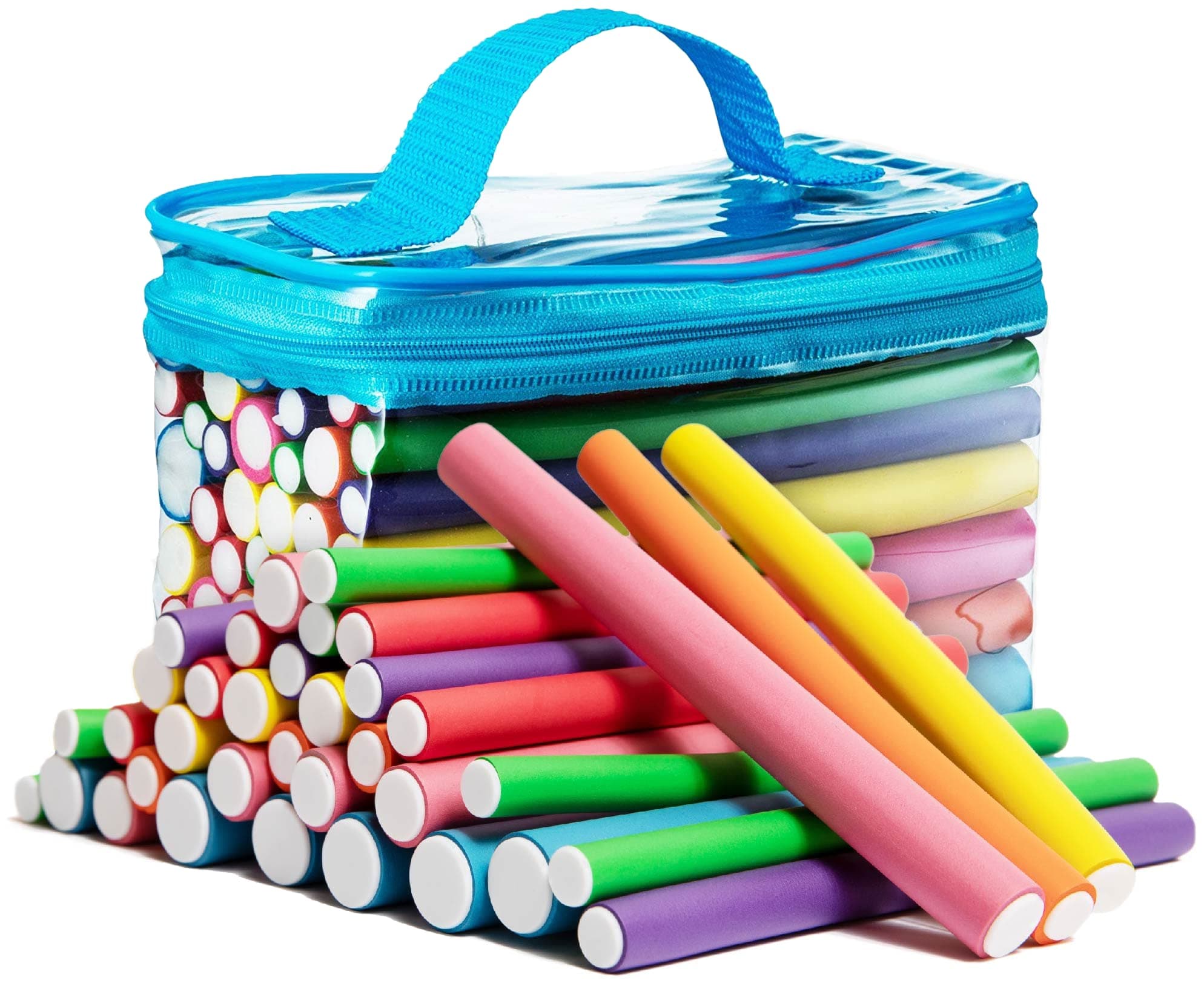 42-pack 7" Flexible Curling Rods