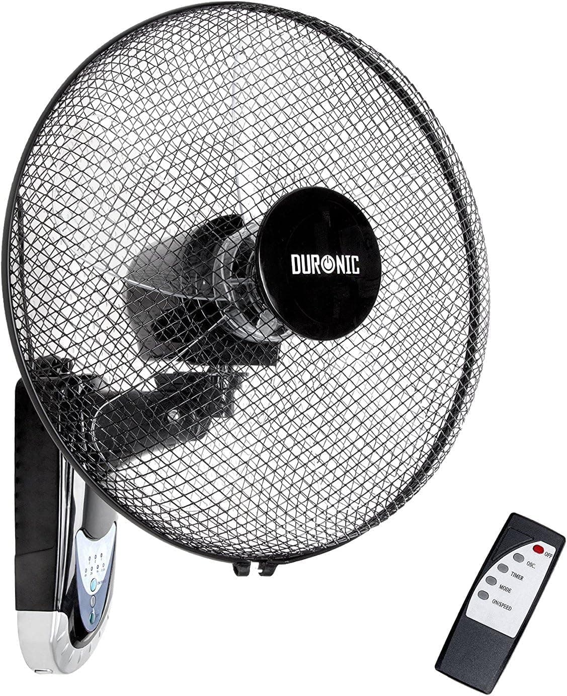 Wall Fan FN55 Wall Mounted with Remote Control | 16 Inch Head | Timer Function | Cooling for Summer in The Home | Office