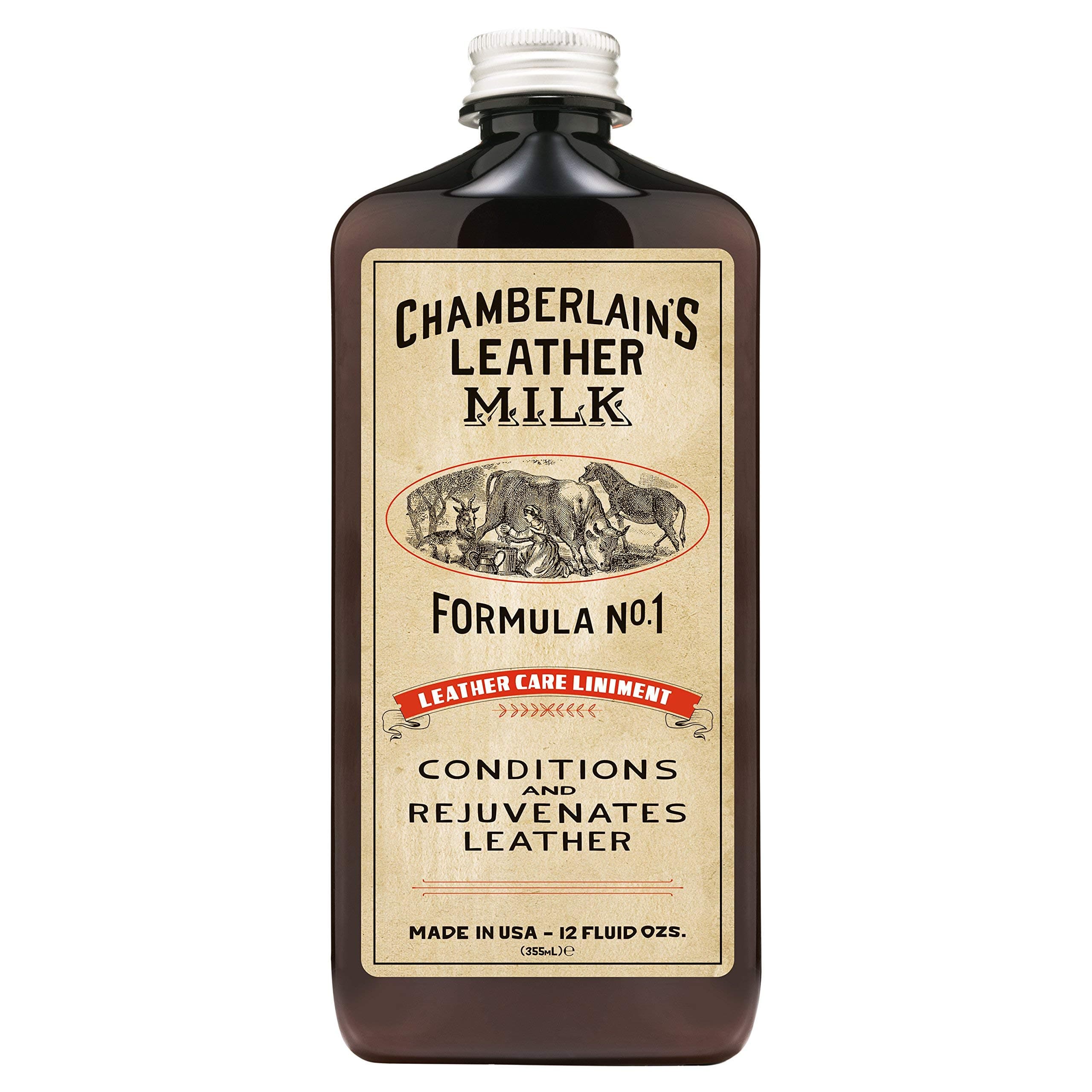 Conditioner and Cleaner - Care Liniment No. 1. All Natural, Non-Toxic Conditioner Made in the USA. 2 Sizes. Includes Premium Applicator Pad!