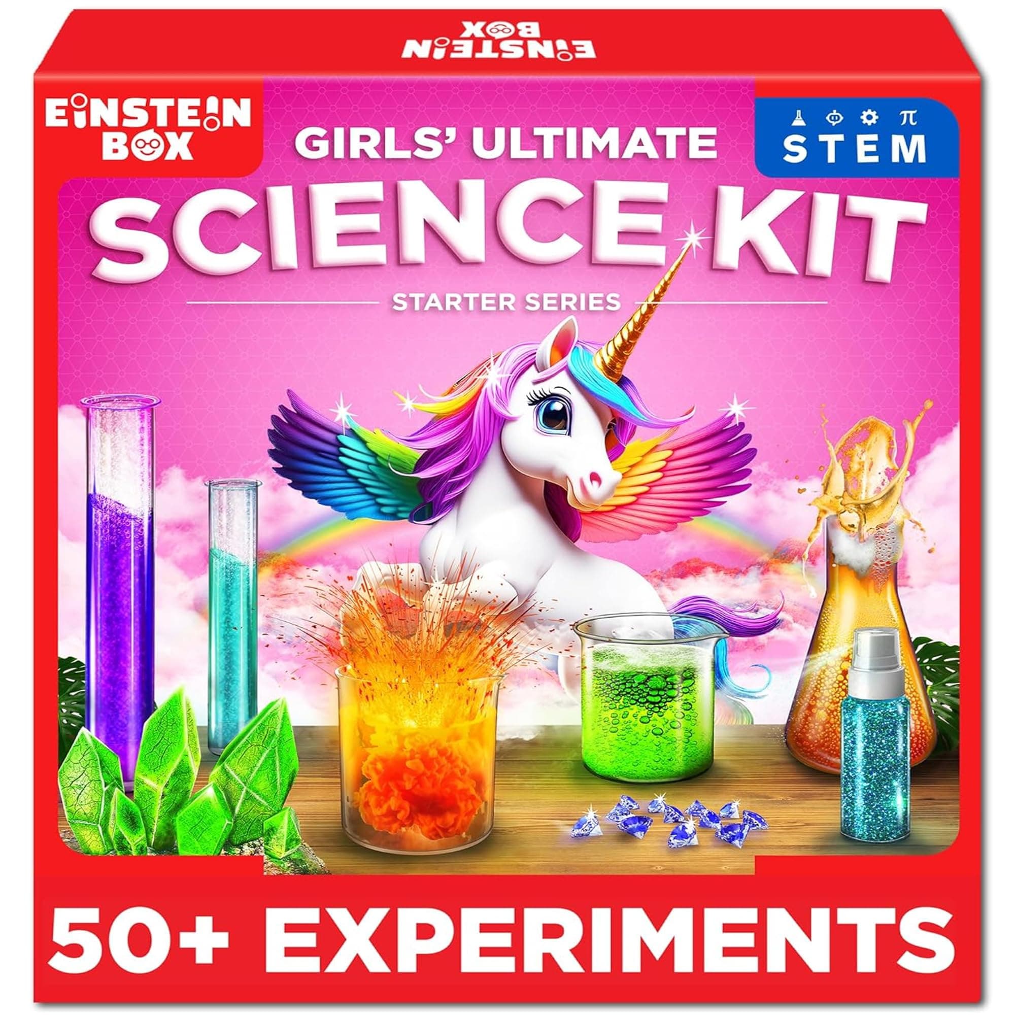 Ultimate Girls' Science Starter Kit for 8+ Years Old | Gift & Toys for Girls Age 8-15 Years | Amazing Science Experiments, STEM Projects & STEM Toys | Birthday Gift Ideas