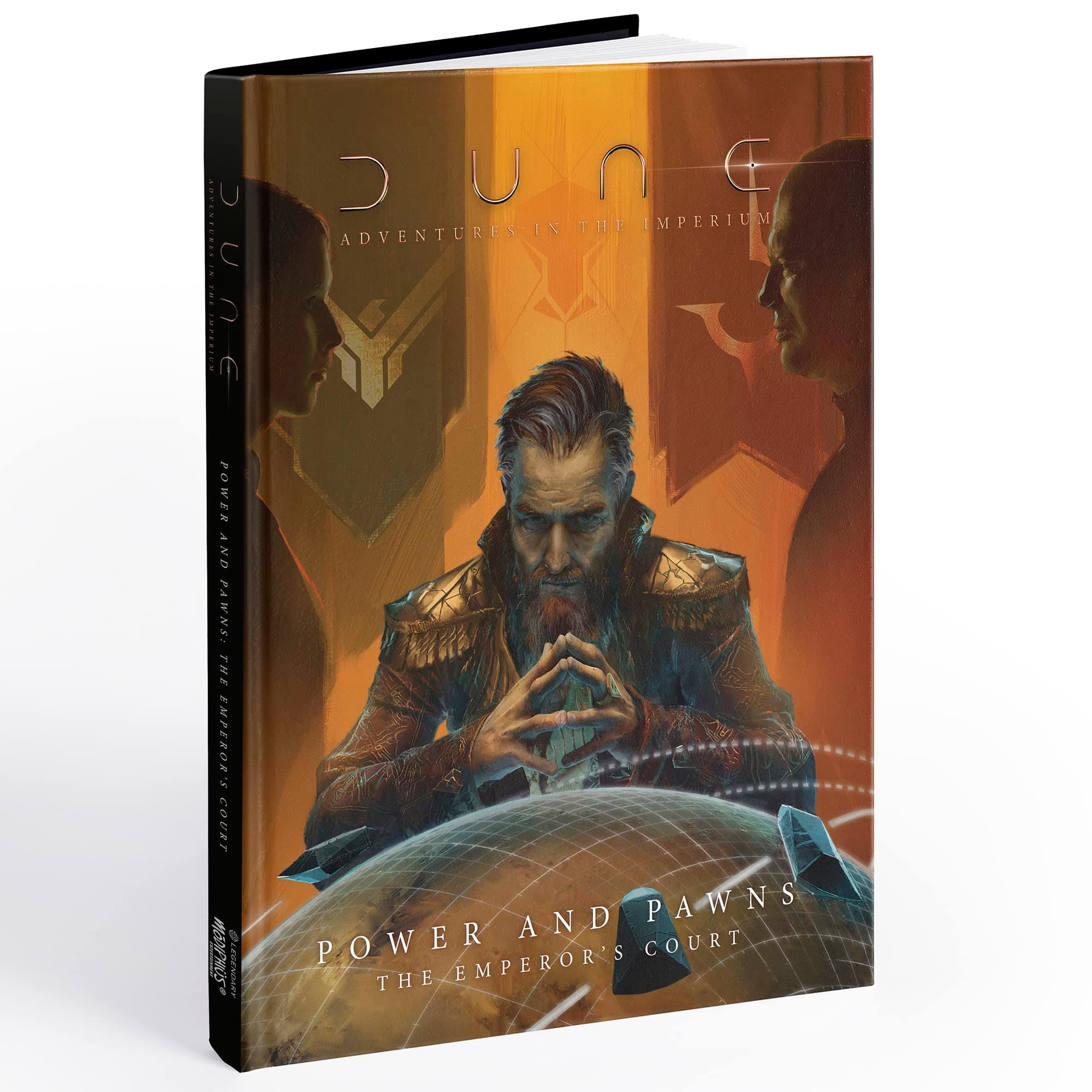 Dune: Power and Pawns: The Emperors Court - Hardcover Supplement RPG Book
