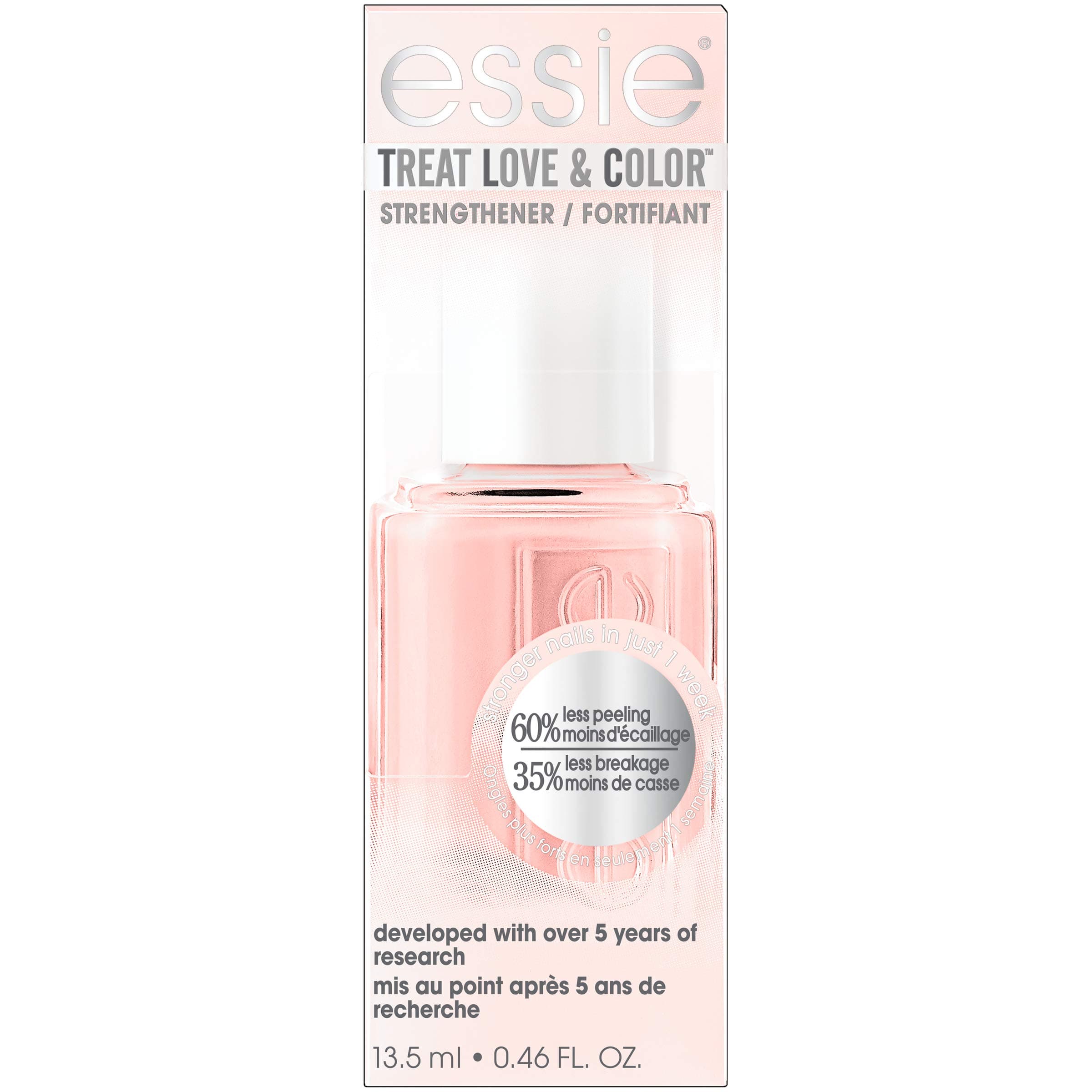 Treat Love & Color Nail Polish For Normal To Dry/Brittle Nails, Minimally Modest, 0.46 fl. oz.