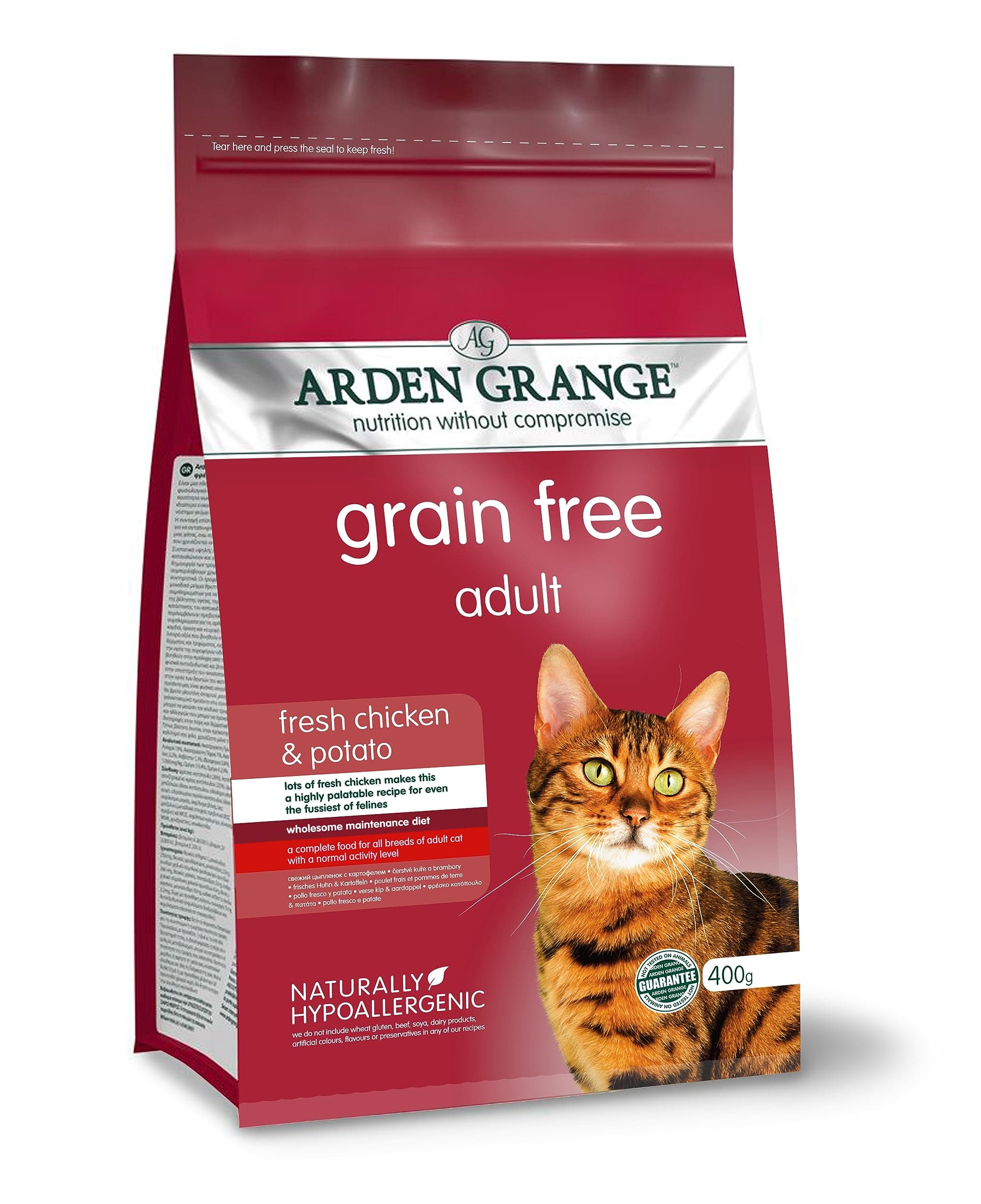 Adult Chicken Dry Cat Food 400 g
