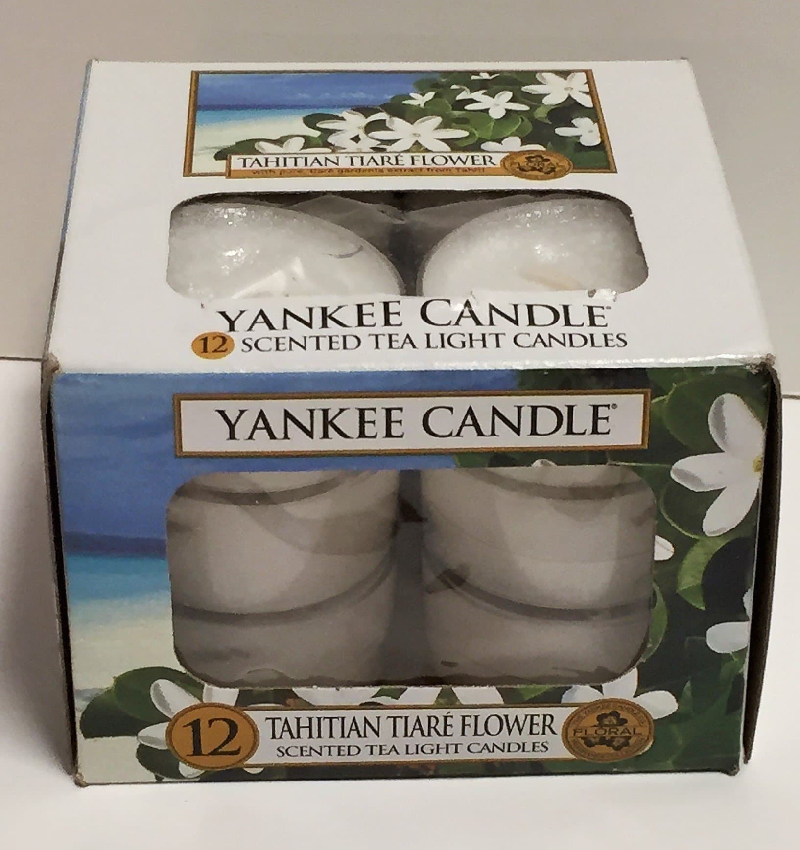 Yankee Candle Tahitian Tiare Flower 12 Tea Lights
