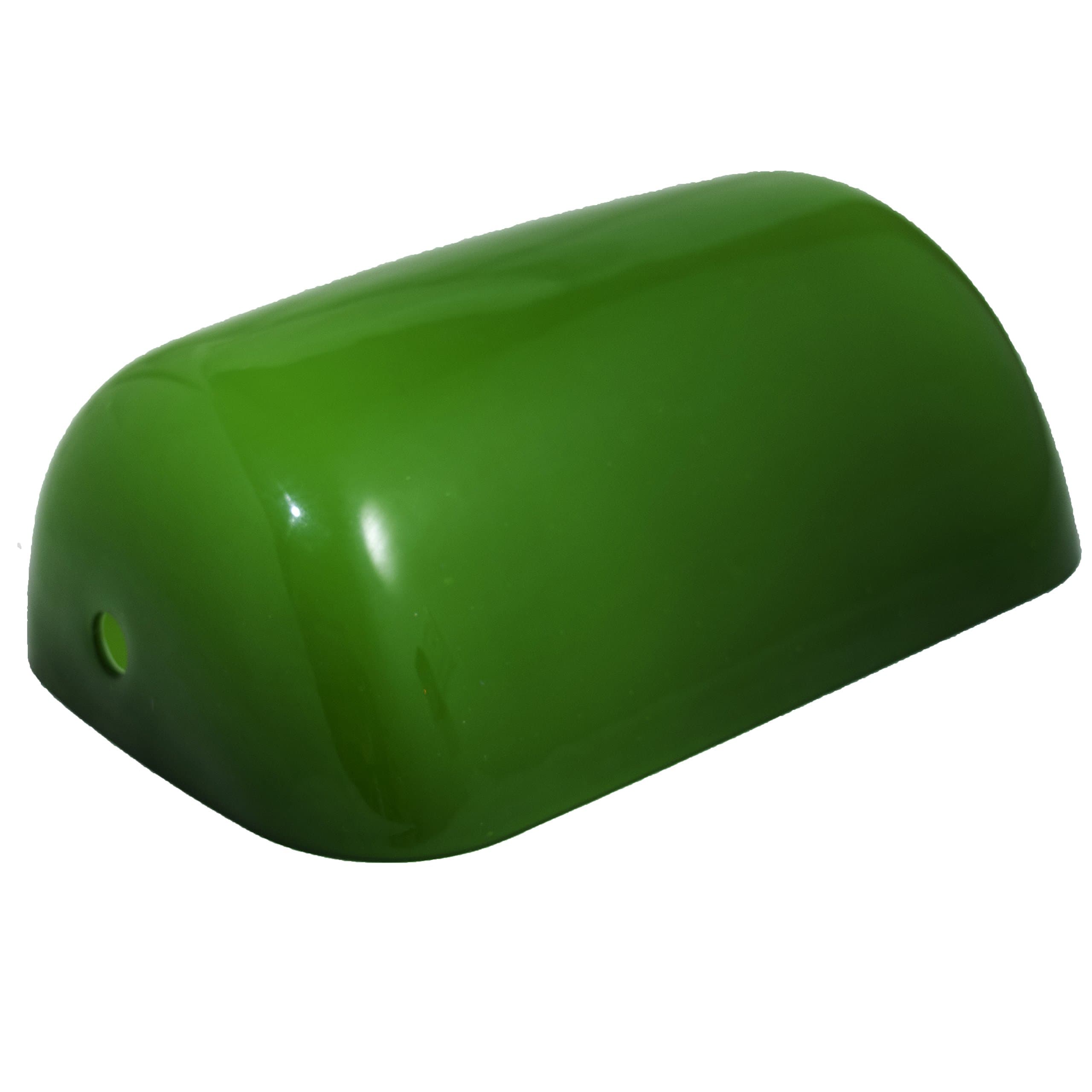 RUDY Replacement Green Glass Shade Cover for Banker Lamp - 8 2/3" Width (22cm) SL100