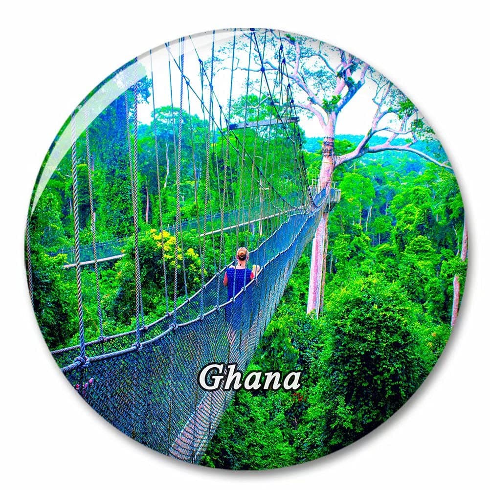 Ghana Fridge Magnet Decorative Magnet Bottle Opener Tourist City Travel Souvenir Collection Gift Strong Refrigerator Sticker