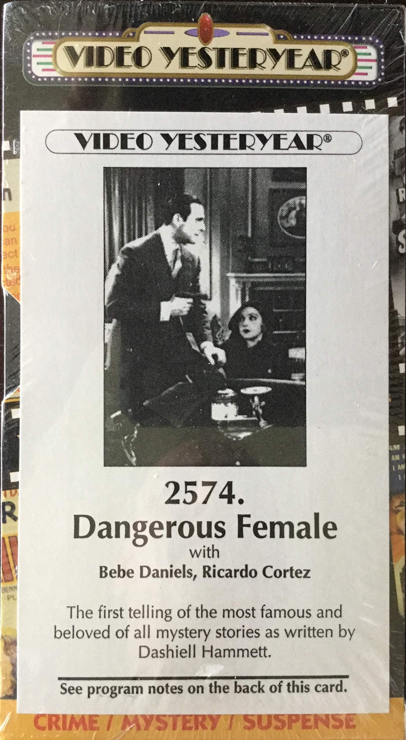 Dangerous Female (The Maltese Falcon) (1931-USA) [VHS]