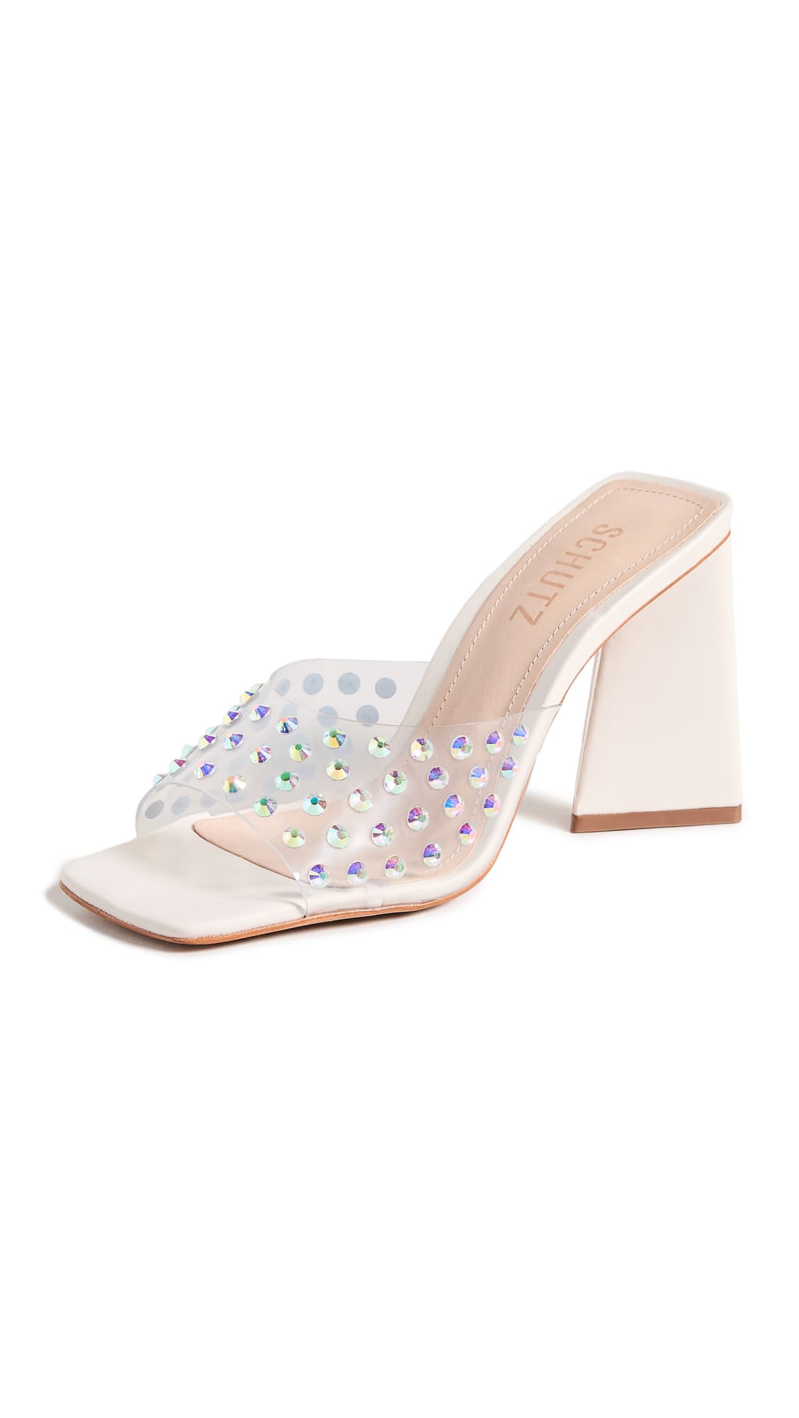 SCHUTZ Women's Lizah Crystal Sandals