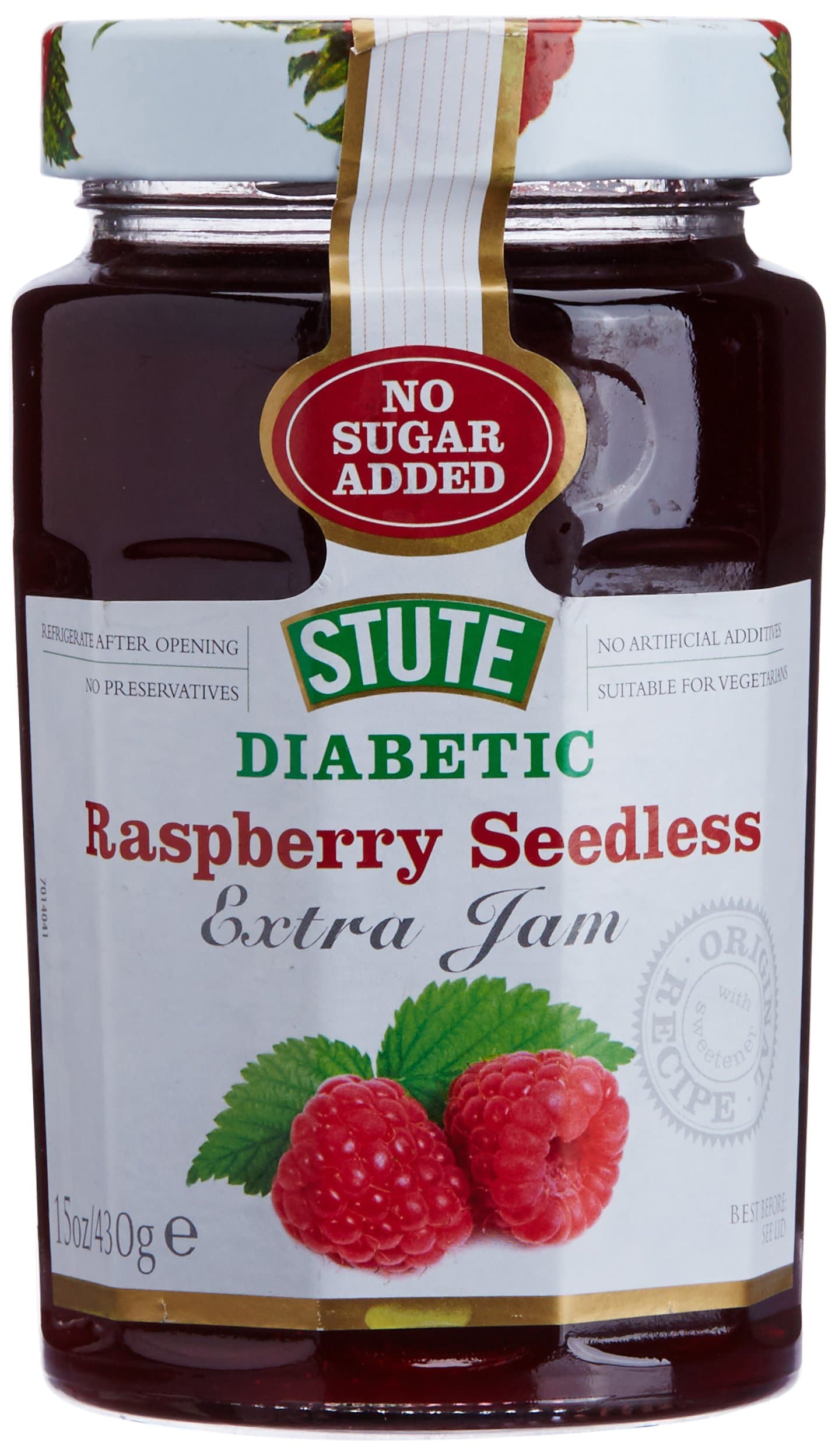 Stute Diabetic Raspberry Seedless Extra Jam, 430g