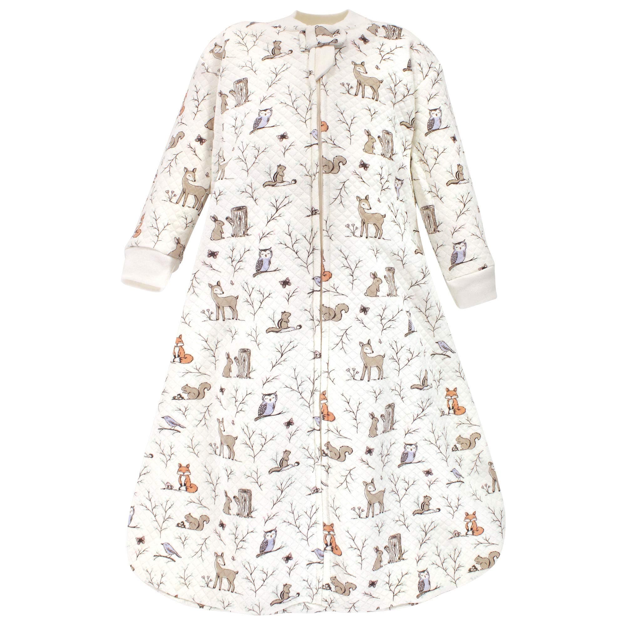 Unisex Baby Premium Quilted Long Sleeve Sleeping Bag and Wearable Blanket