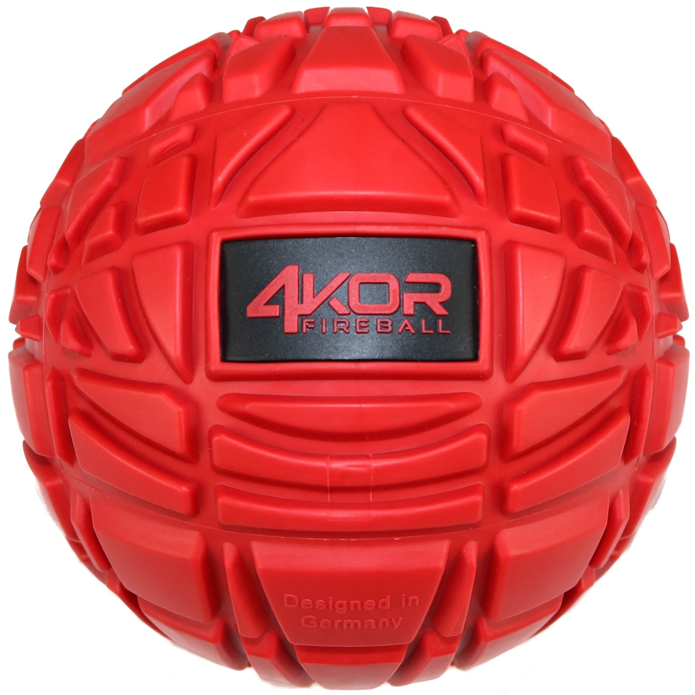 4KOR Fitness Massage Ball for Deep Tissue Muscle Recovery, Perfect for Myofascial Release and Trigger Point Therapy (12 Centimeter Diameter)
