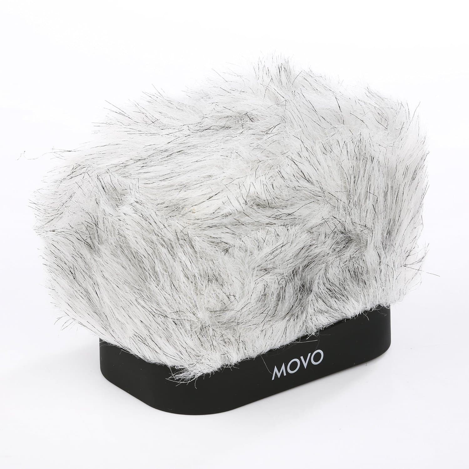 Movo WS-R30 Professional Furry Windscreen with Acoustic Foam Technology for Zoom H4n, H5, H6, Tascam DR-40, DR-100 MKII & Sony PCM-D50 Portable Digital Recorders
