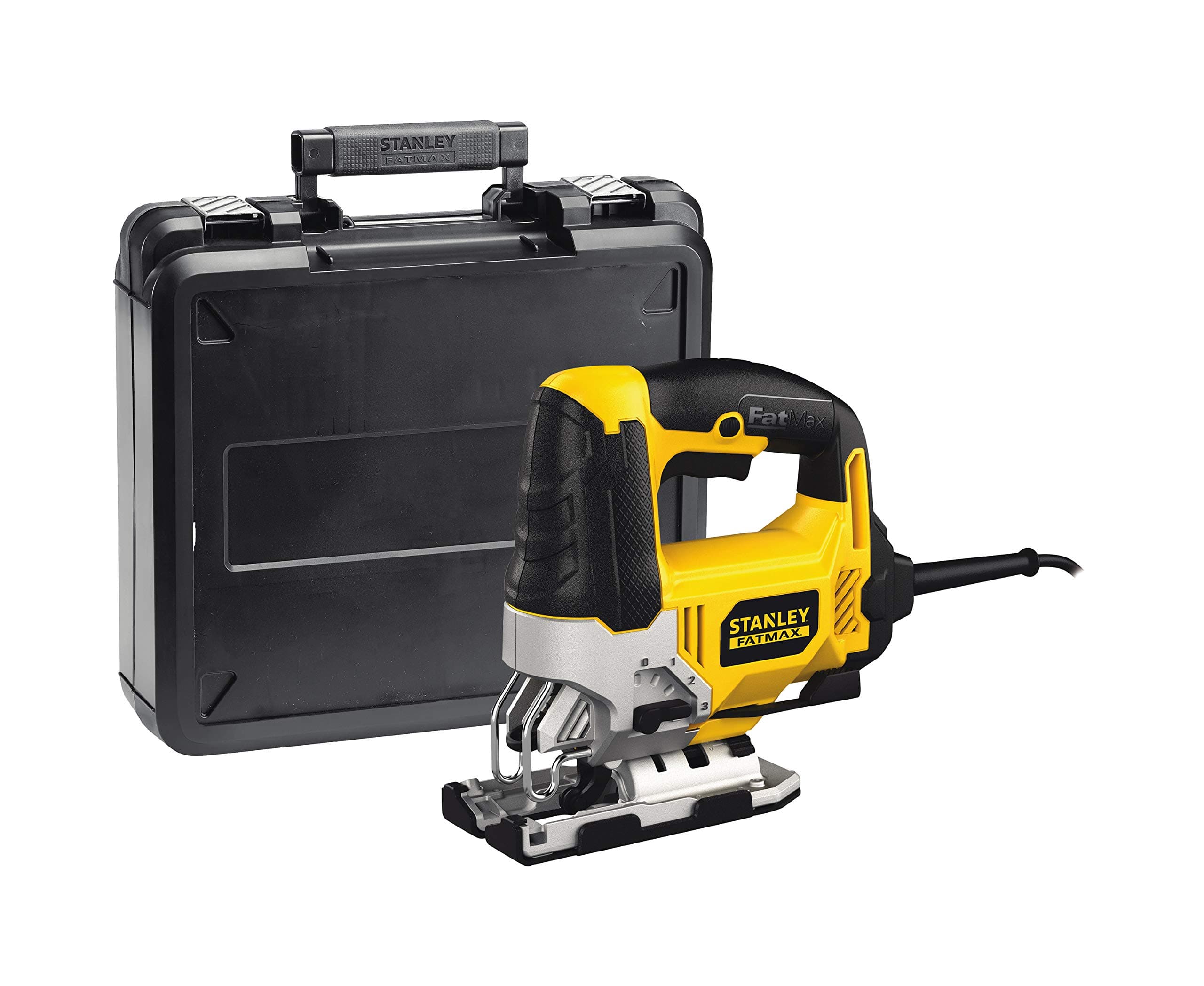 STANLEY FME340K-QS Sierra de Calar 710W con acción pendular, 710 W, 18 V, Noir Jaune