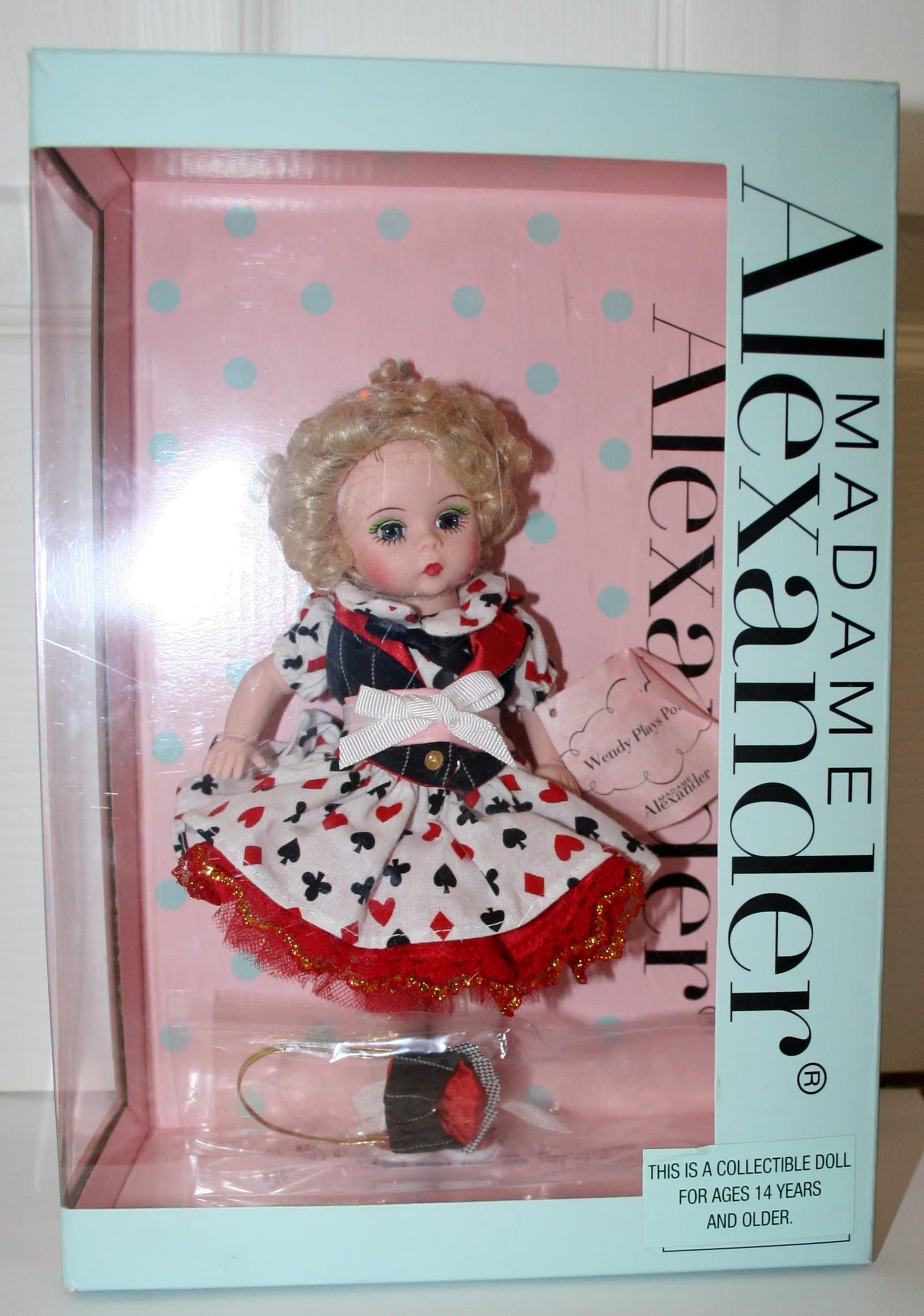 Madame Alexander Dolls, 8" Wendy Plays Poker, Americana Collection