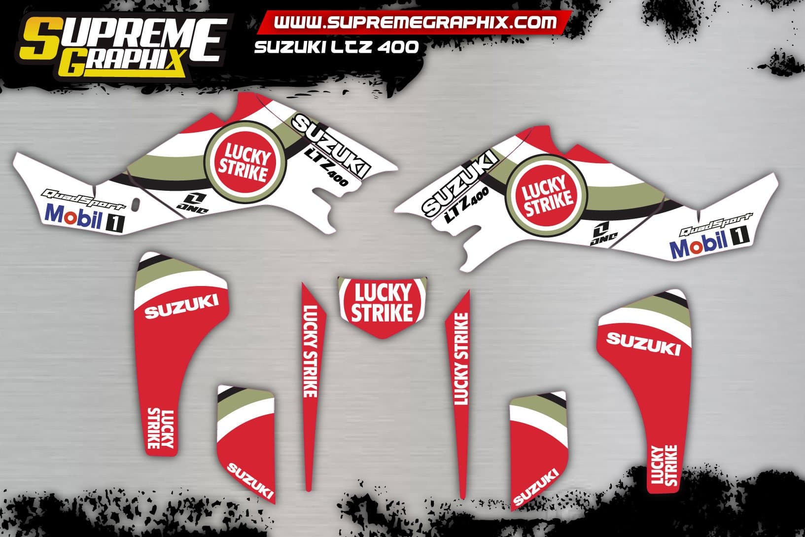 Kit Adhesives Suzuki LTZ 400 ADESIVI Stickers