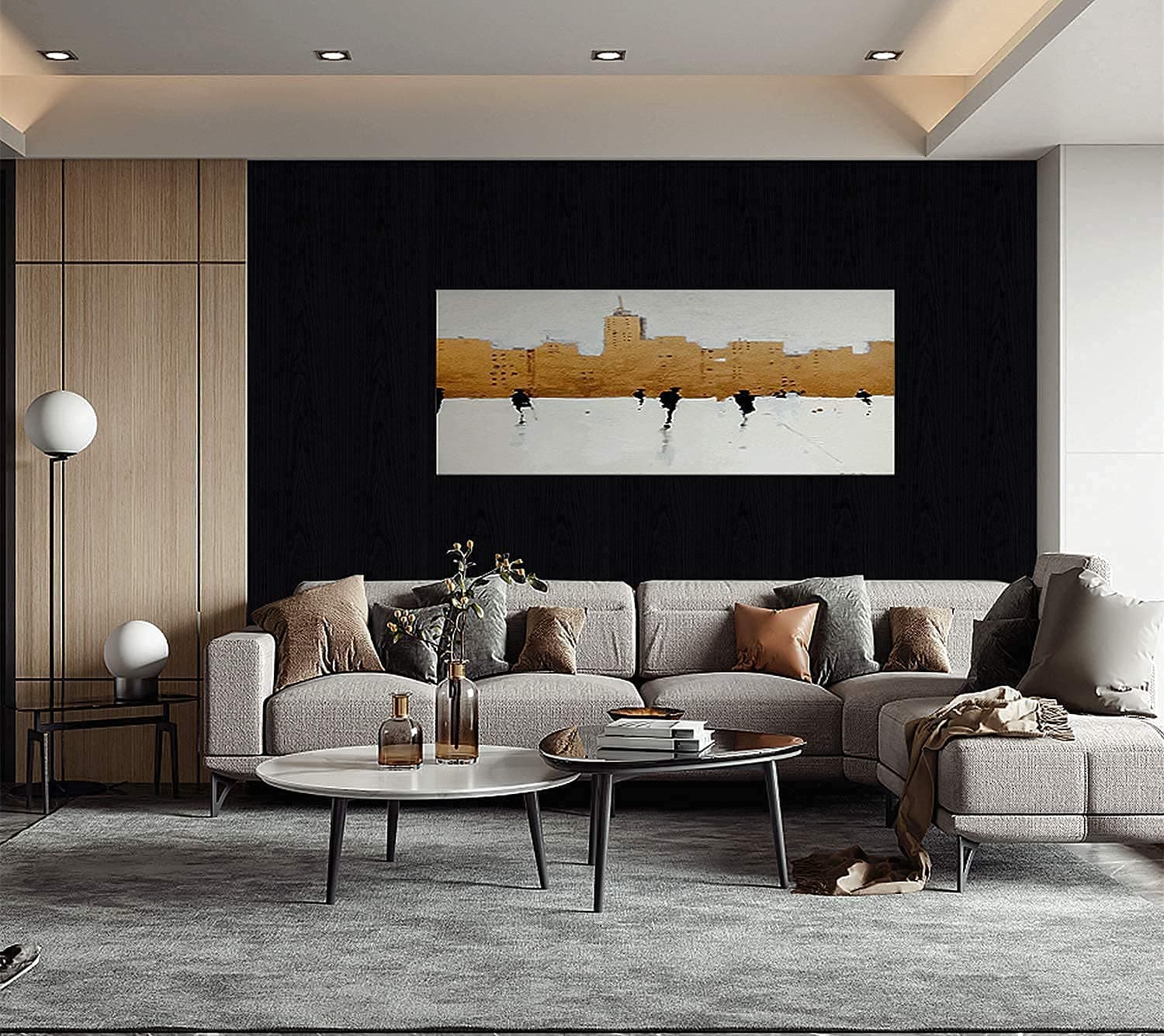 Dimoon 78.7"x17.7" Thicken Black Wood Peel and Stick Wallpaper Waterproof Wood Black Contact Paper Removable Wallpaper Wood Pure Black Wood Self Adhesive Wallpaper Black Distressed Wood Vinyl Roll