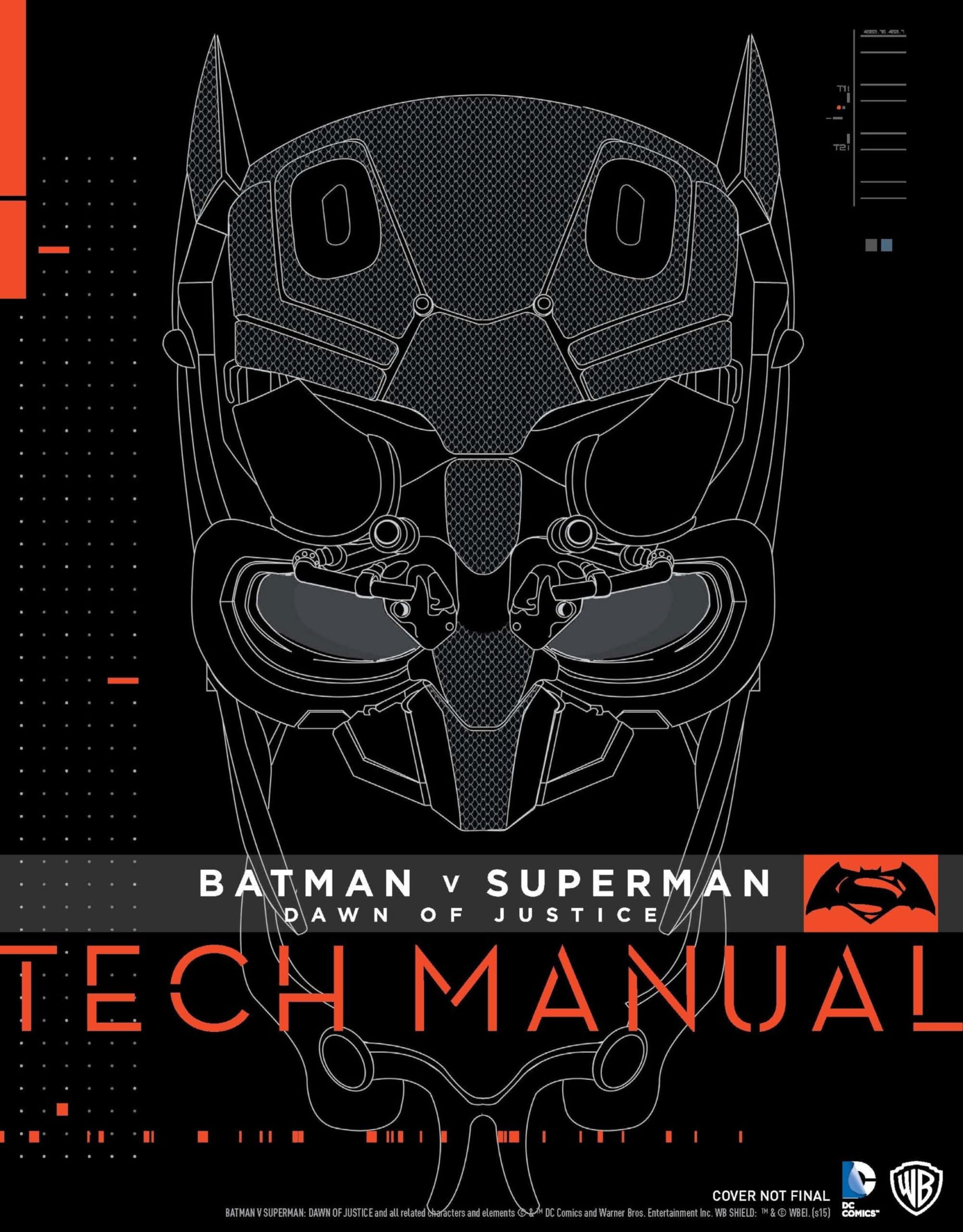 Titan Books Batman V Superman: Dawn Of Justice: Tech Manual
