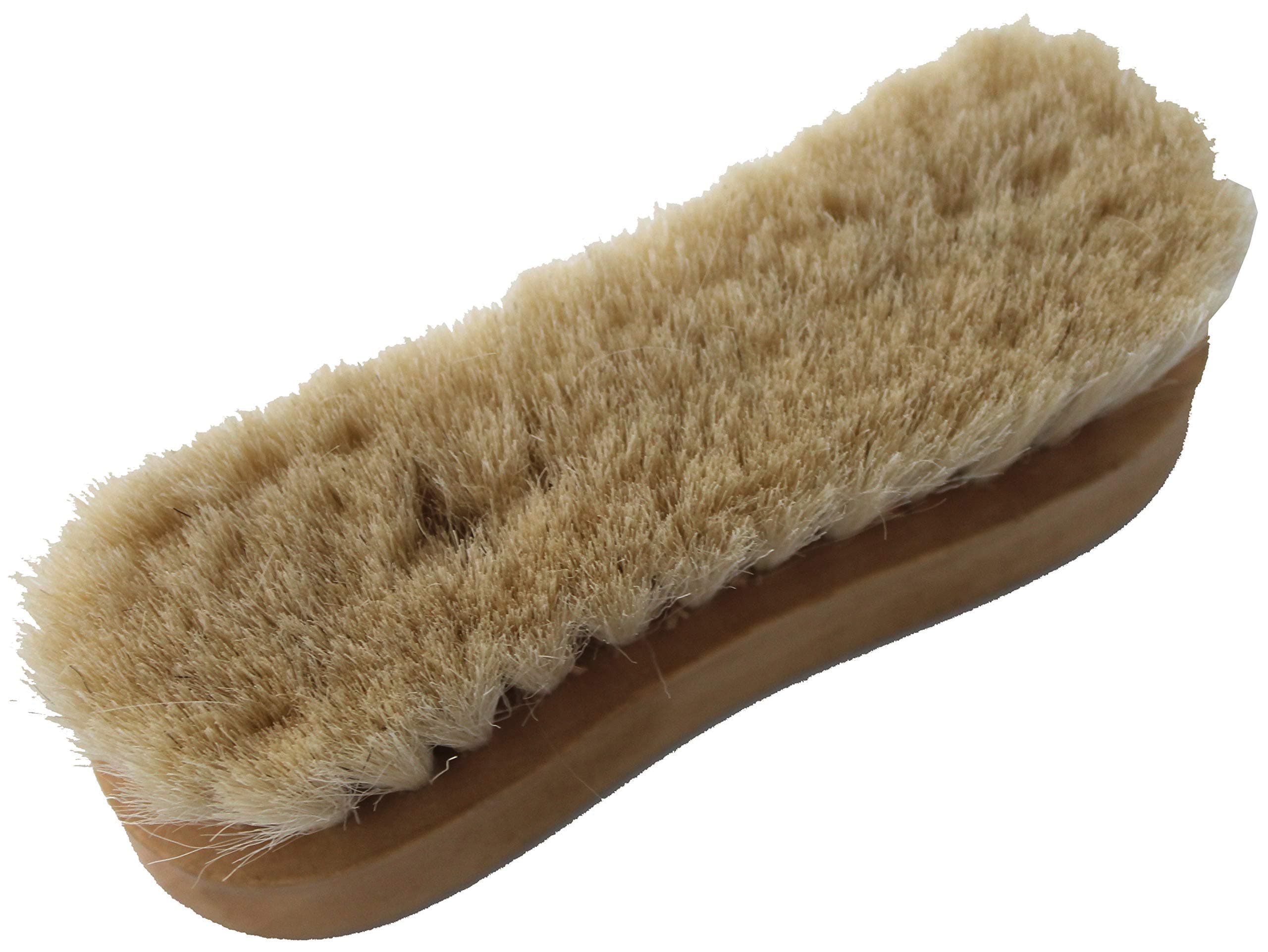 Hills Brush HBC0052 Equerry Face Brush Goat Hair - Clear, Regular