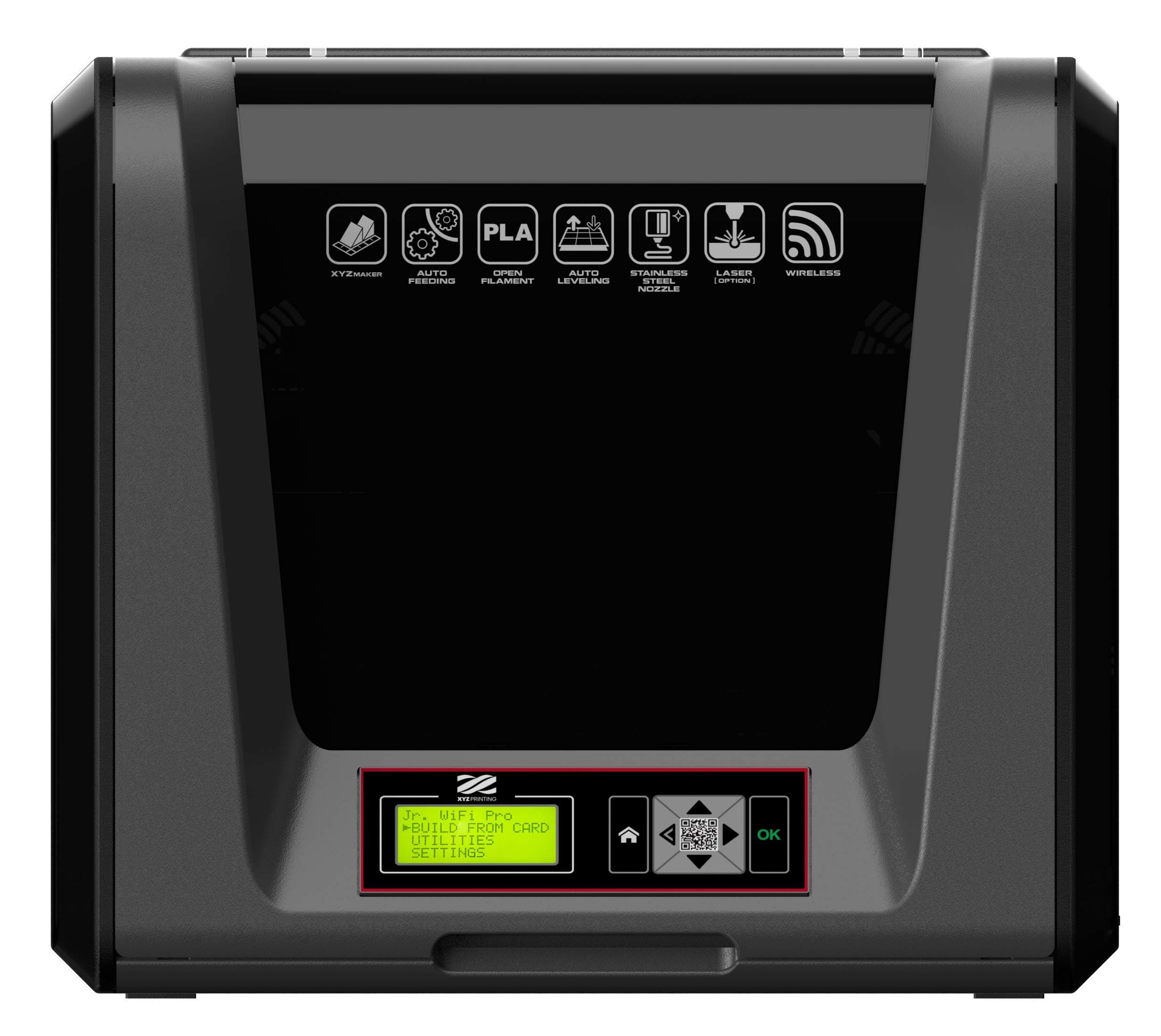 XYZ Printing da Vinci Jr. WiFi Pro 3D printer, Open Filament, with free modelling software and video tutorials, 15x15x15cm Built Vol.